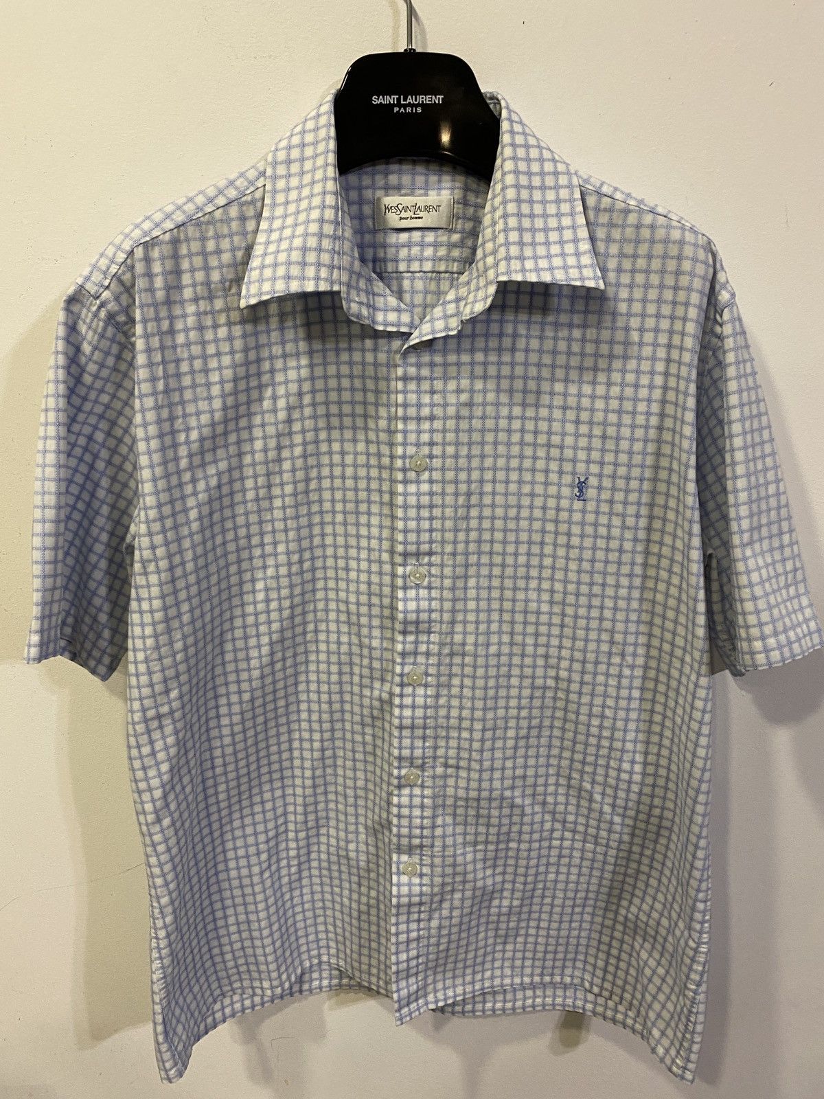 Yves Saint Laurent Chains YSL Shirt Size US L / EU 52-54 / 3 - 3 Thumbnail
