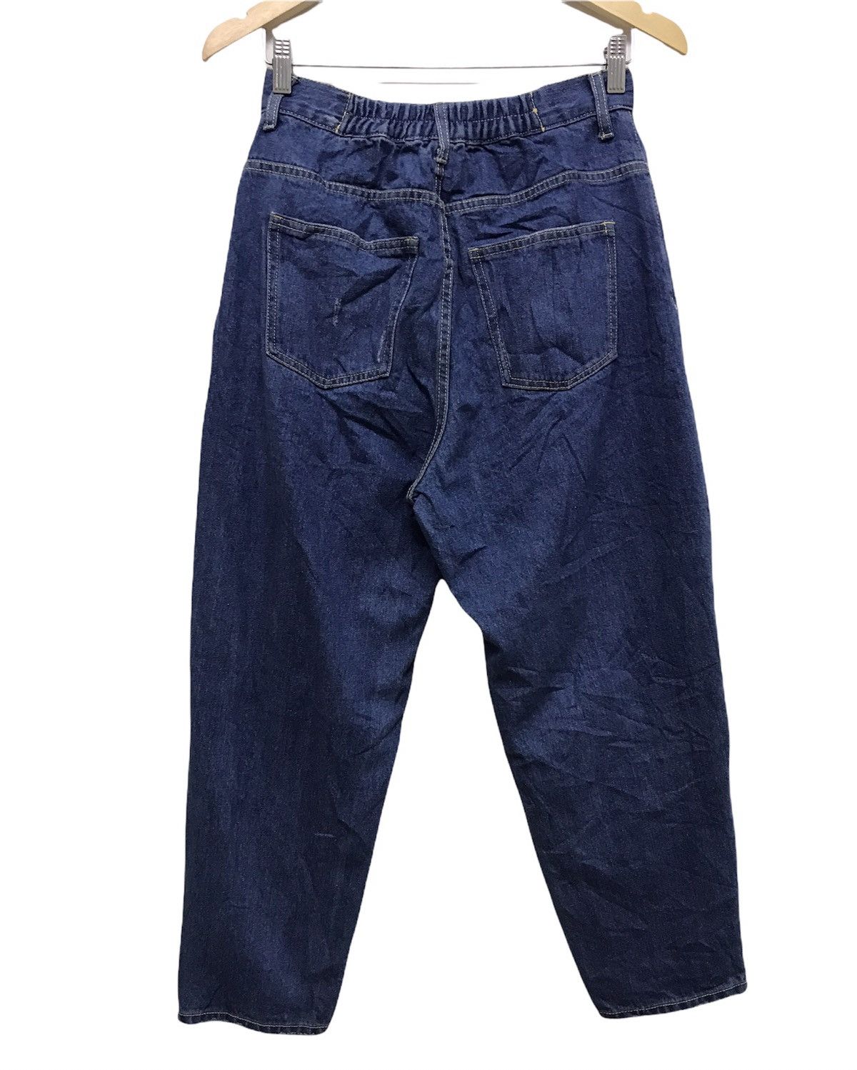 Japanese Brand Nice Design ❗️Wego Distressed Loose Cut Denim Size 30" / US 8 / IT 44 - 4 Thumbnail