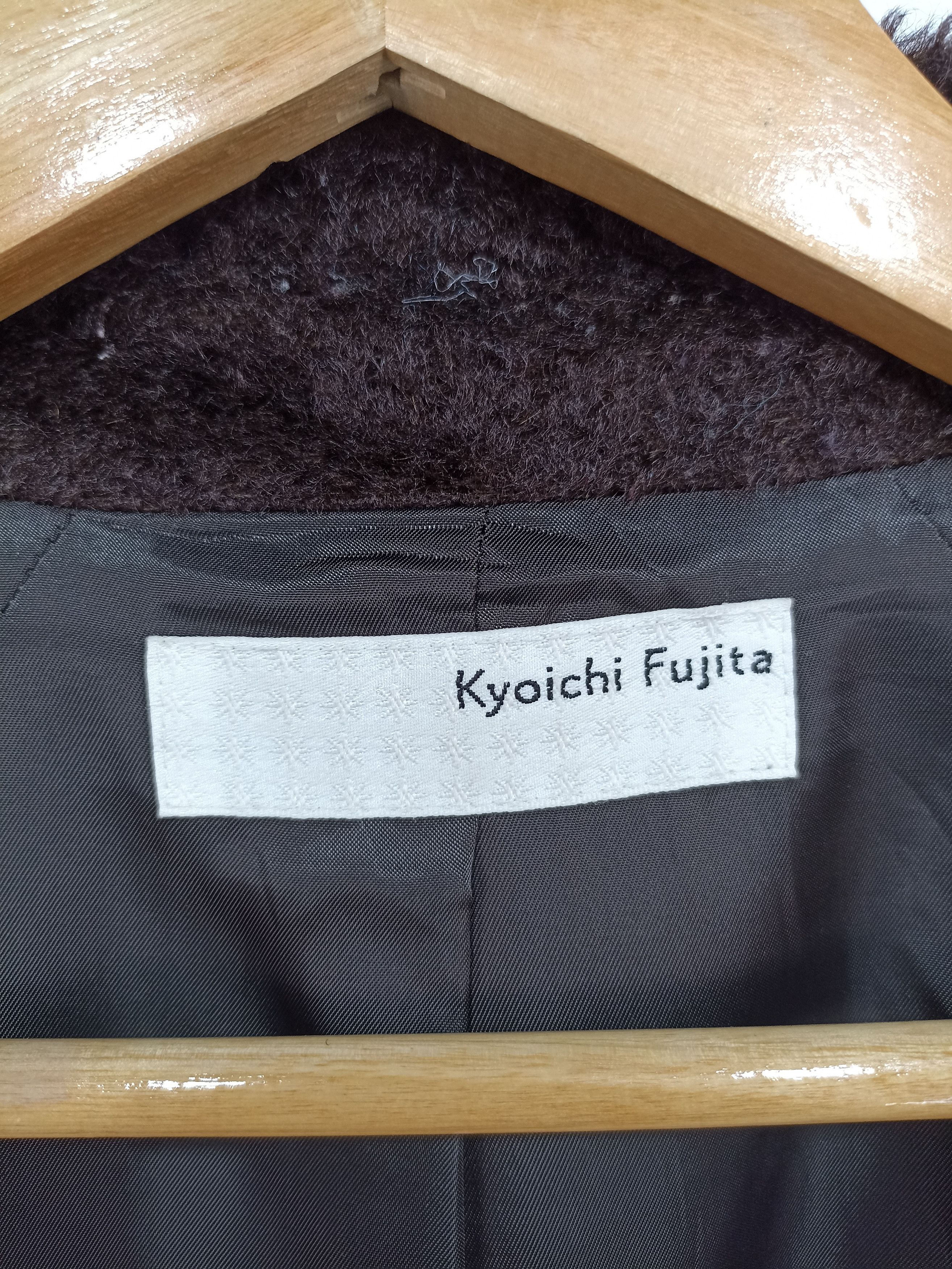 Issey Miyake Kyoichi Fujita Fleece Trim Rabbit Fur Size M / US 6-8 / IT 42-44 - 9 Thumbnail