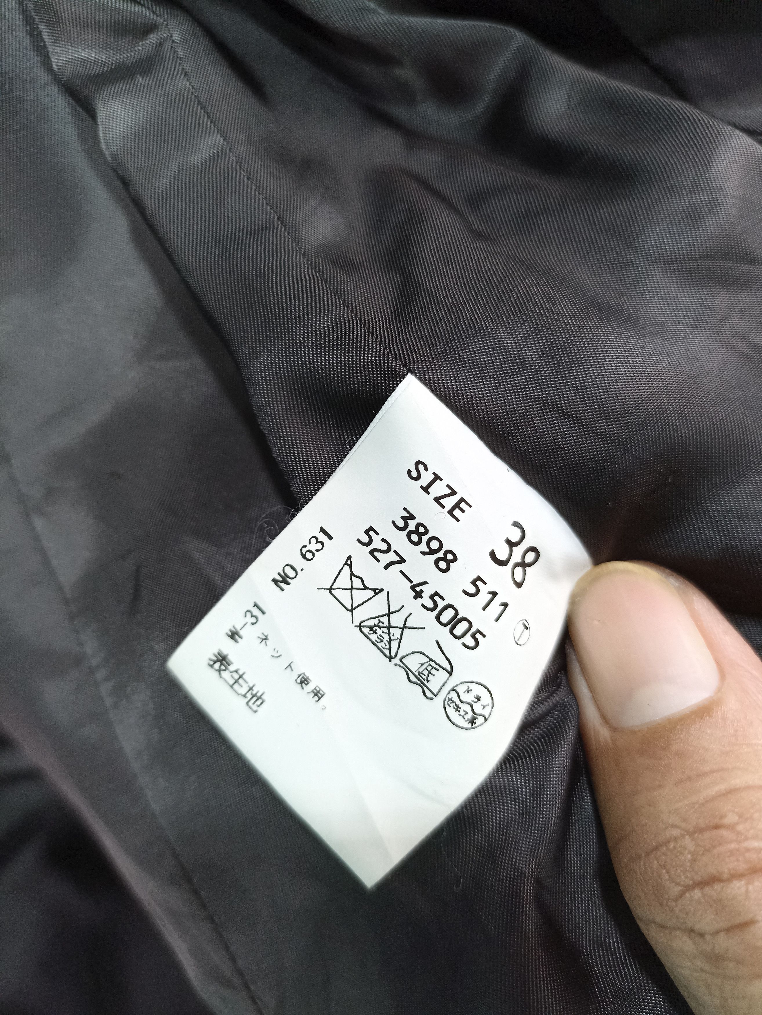 Issey Miyake Kyoichi Fujita Fleece Trim Rabbit Fur Size M / US 6-8 / IT 42-44 - 10 Thumbnail