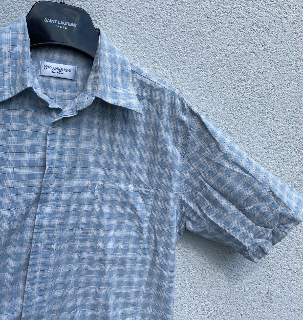 Yves Saint Laurent Summer YSL Shirt Cotton Size US L / EU 52-54 / 3 - 13 Thumbnail