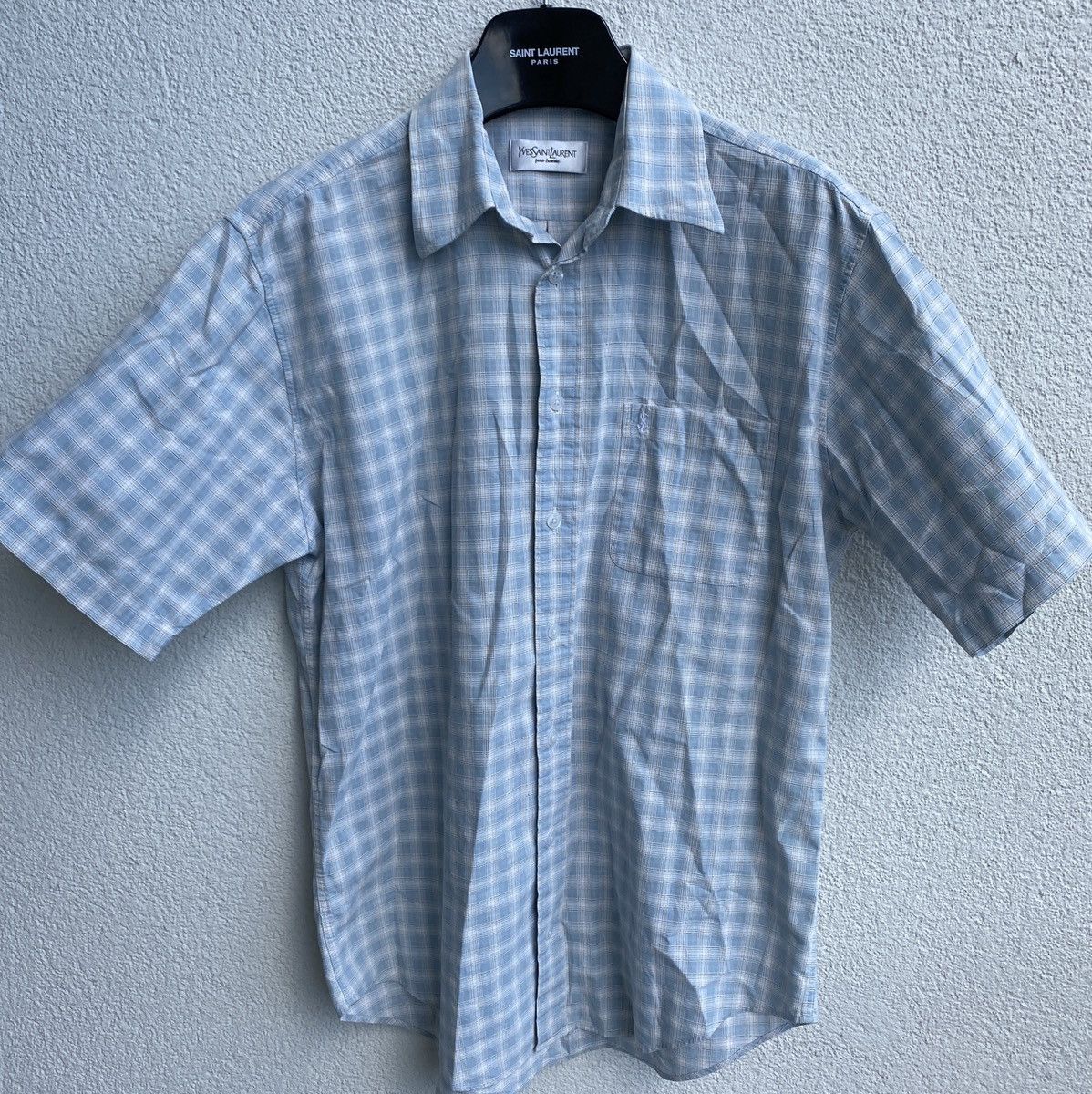 Yves Saint Laurent Summer YSL Shirt Cotton Size US L / EU 52-54 / 3 - 8 Thumbnail