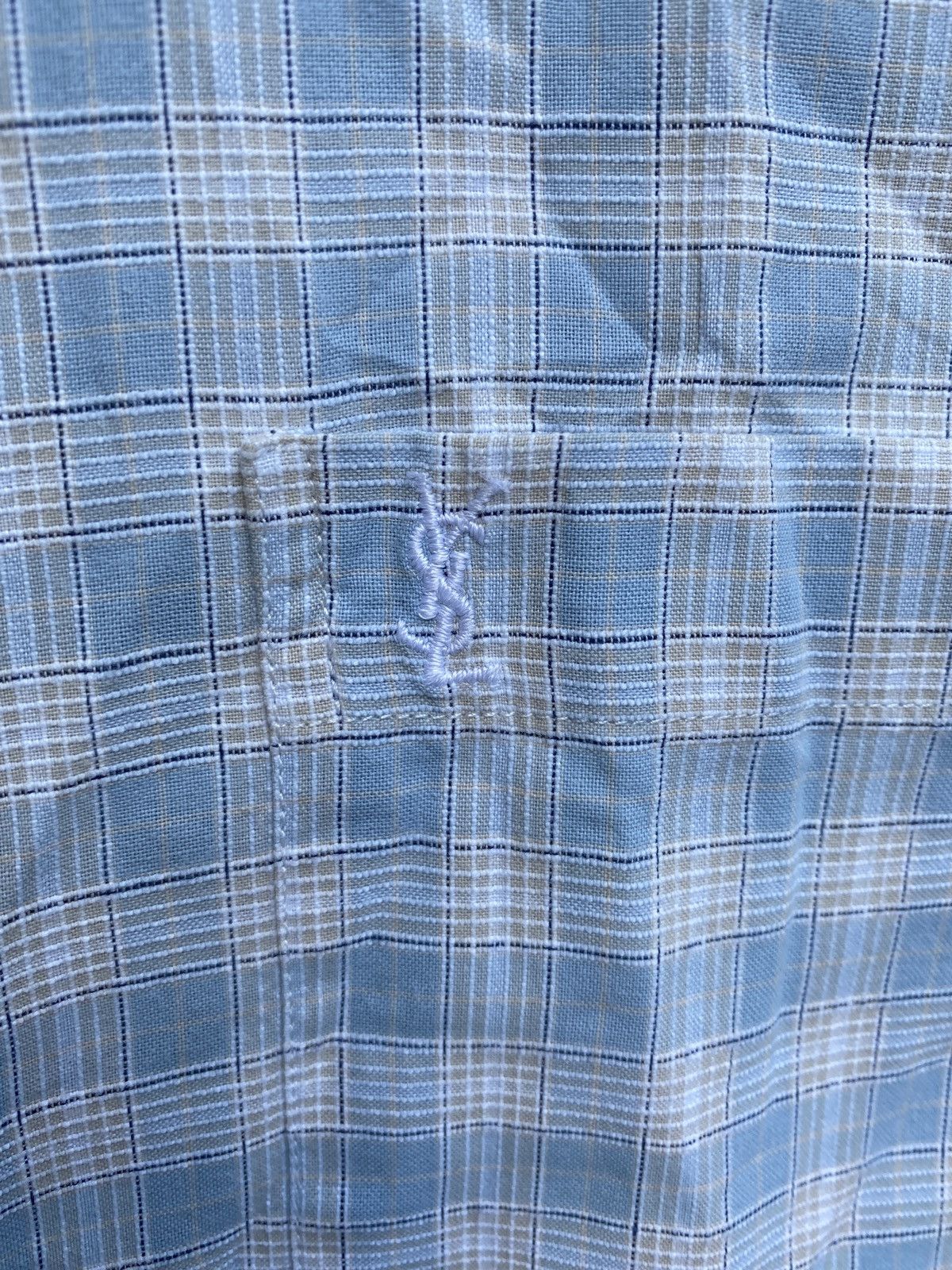 Yves Saint Laurent Summer YSL Shirt Cotton Size US L / EU 52-54 / 3 - 2 Thumbnail