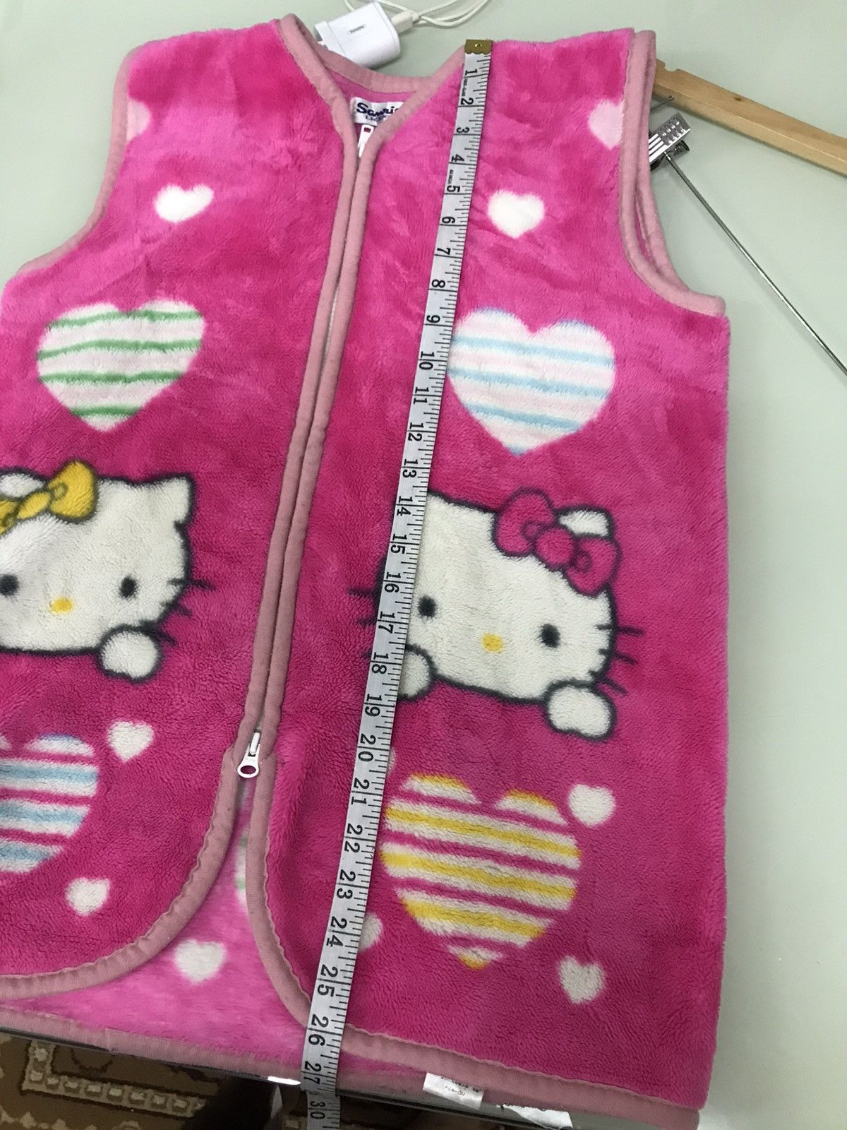 Anime Hello Kitty Printed Fleece Vest Jacket Size M / US 6-8 / IT 42-44 - 10 Thumbnail