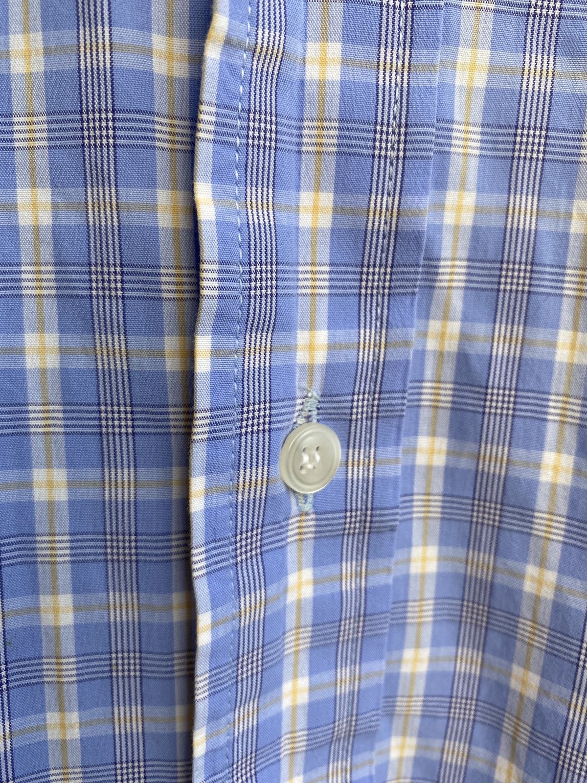 Yves Saint Laurent Blue YSL Shirt Cotton Size US M / EU 48-50 / 2 - 8 Thumbnail