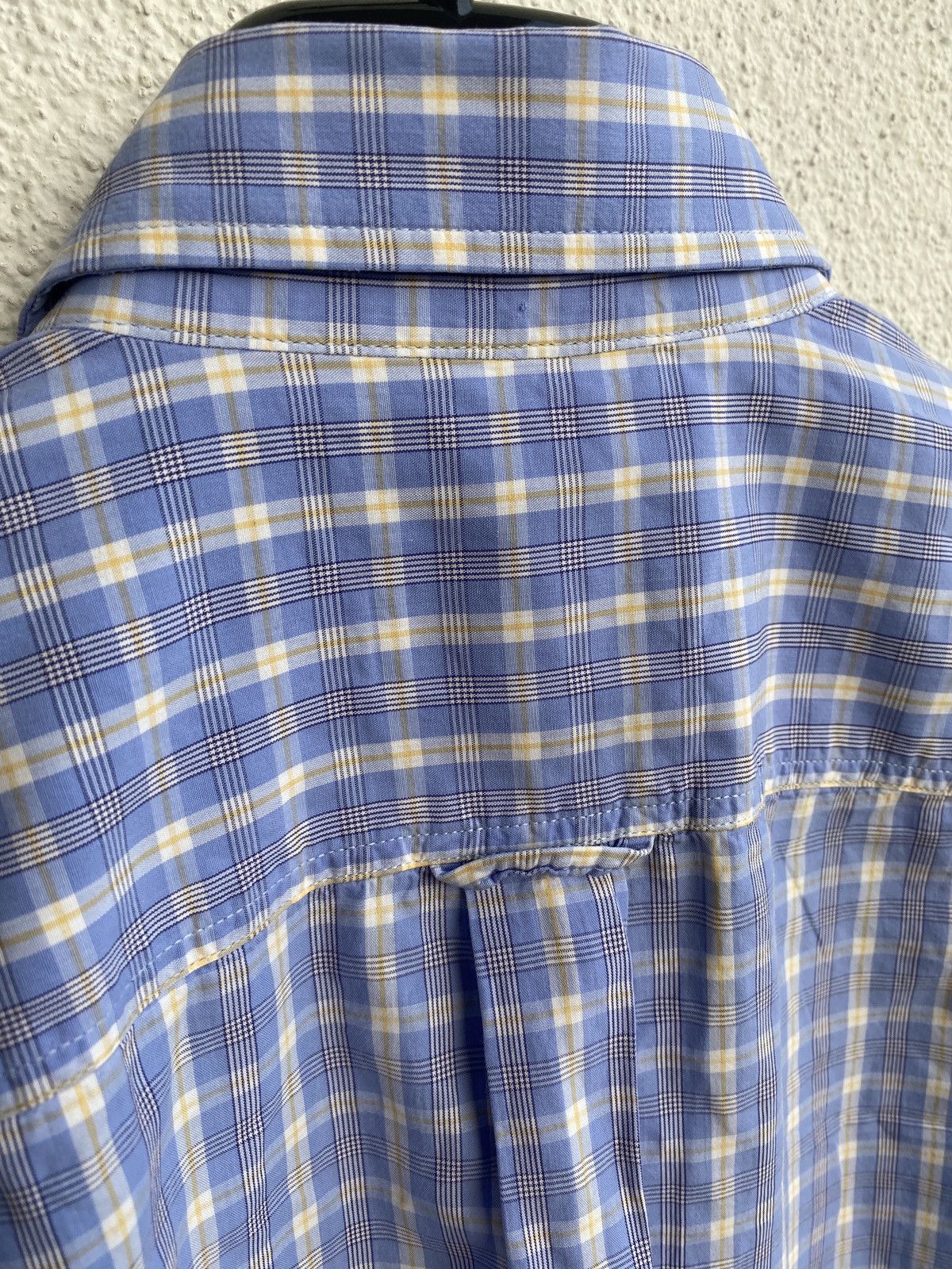 Yves Saint Laurent Blue YSL Shirt Cotton Size US M / EU 48-50 / 2 - 6 Thumbnail
