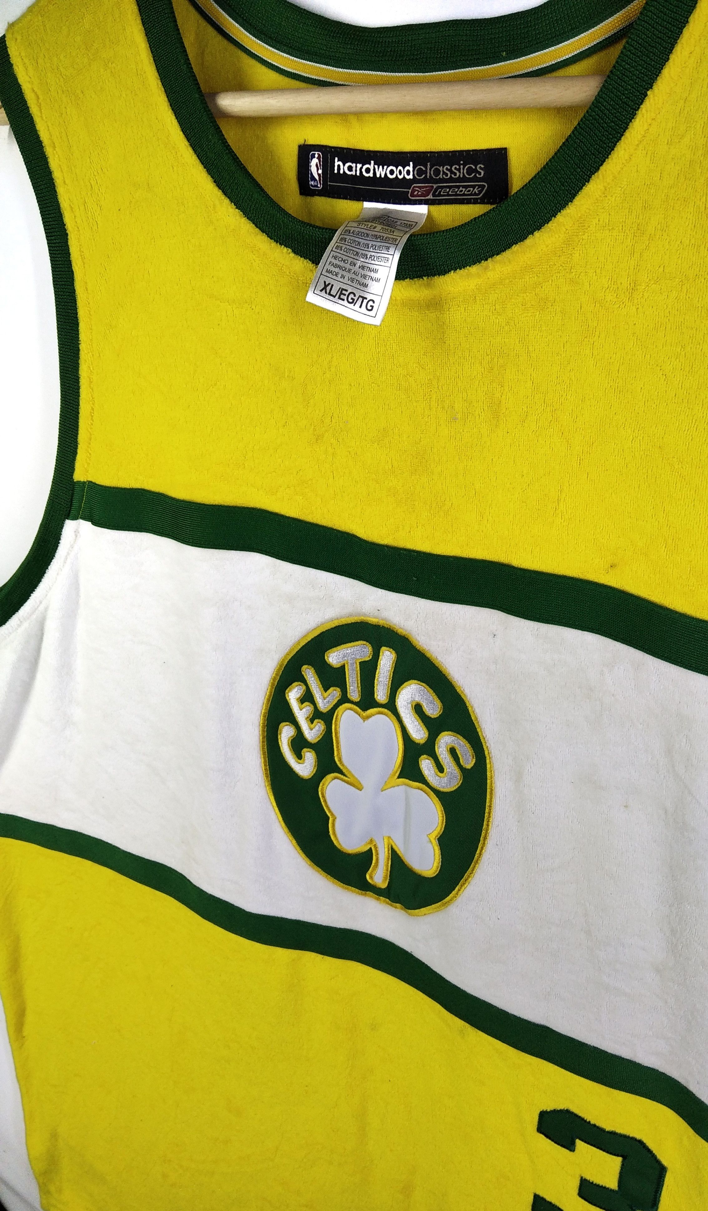 NBA × Reebok × Vintage Vintage Reebok Boston Celtics Paul Pierce NBA Sleeveless Size US XL / EU 56 / 4 - 3 Thumbnail