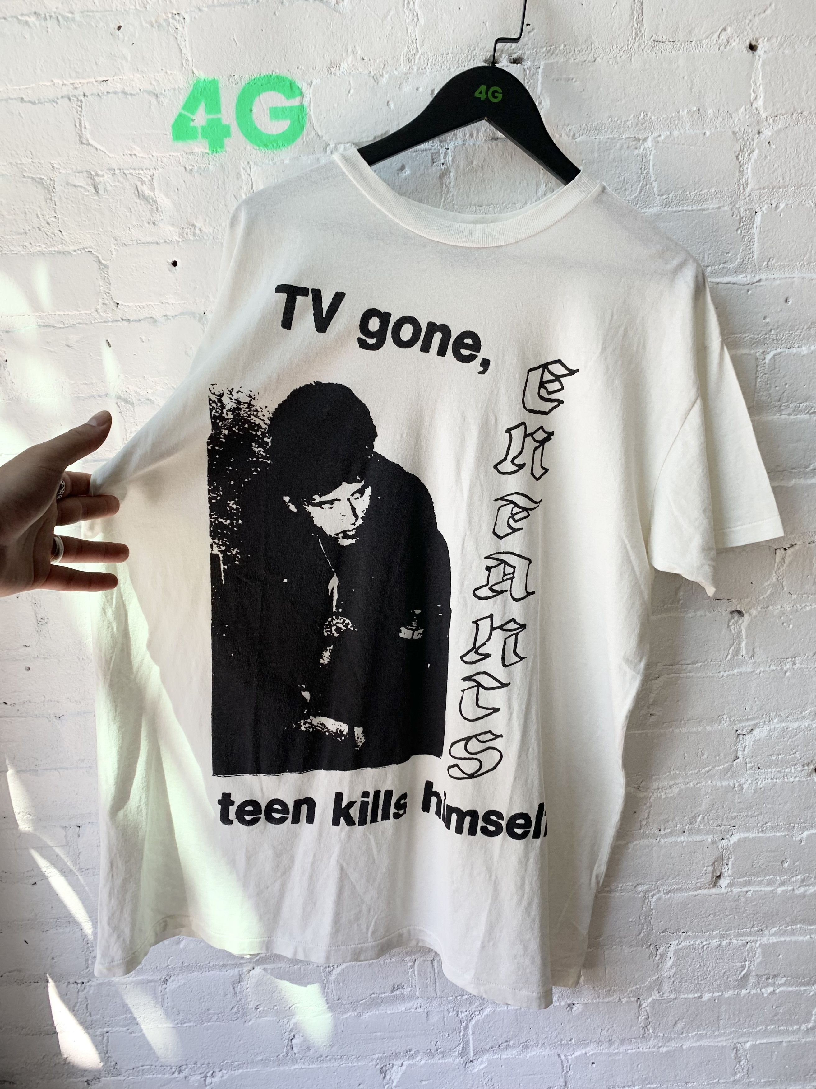 Enfants Riches Deprimes ERD Tv Gone Teen Kills Himself Tee Sz XL Size US XL / EU 56 / 4 - 1 Thumbnail