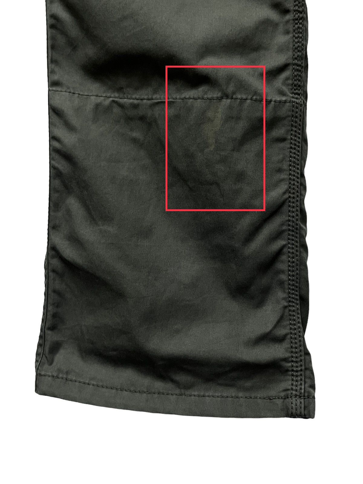 HIDEAWAYS NICOLE Multipocket Bondage Punk Flare Green Army Pants Size US 32 / EU 48 - 7 Thumbnail