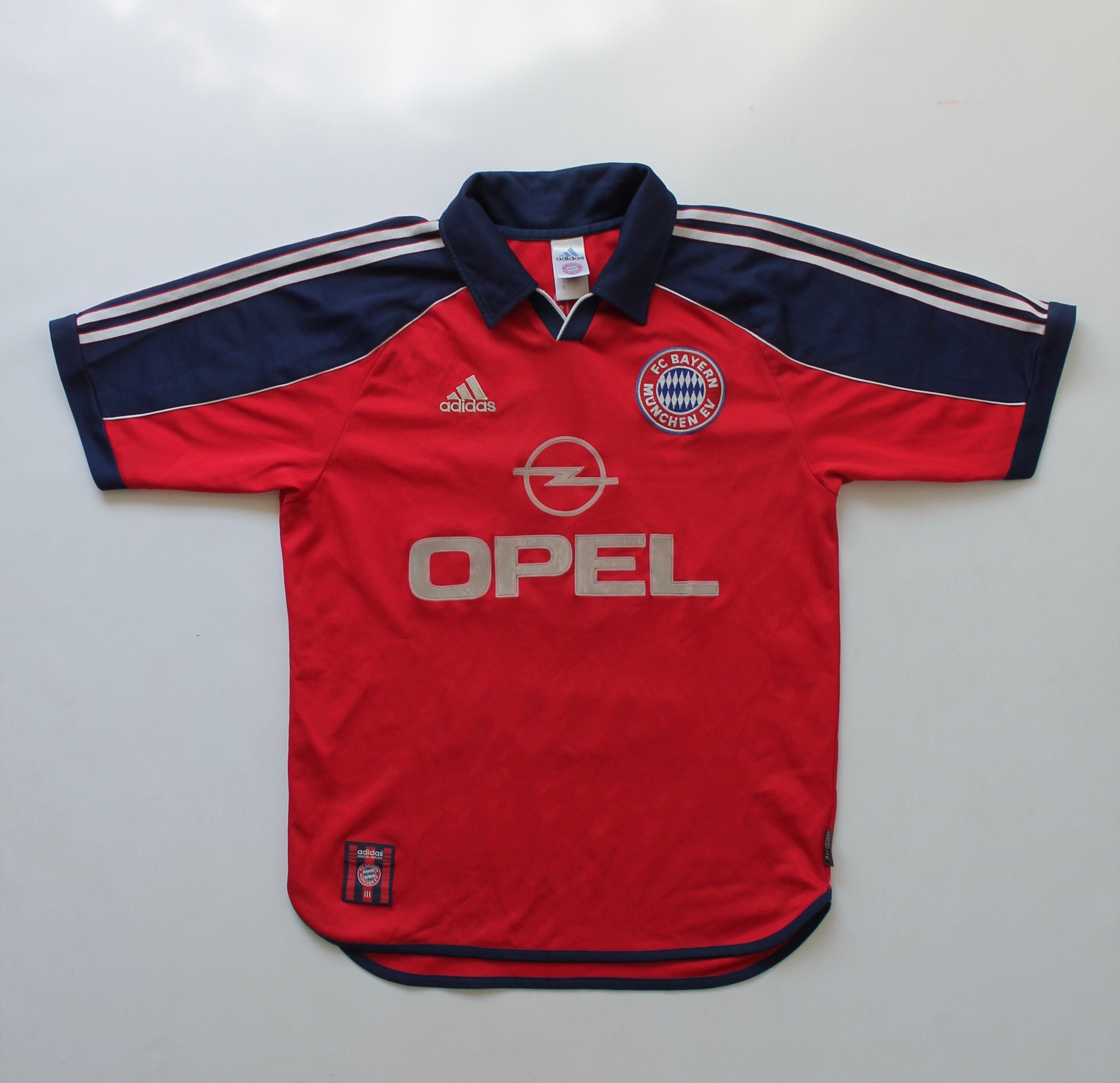 Adidas × Vintage Bayern Munich jersey football home shirt 1999-2001 SCHOLL Size US S / EU 44-46 / 1 - 2 Thumbnail