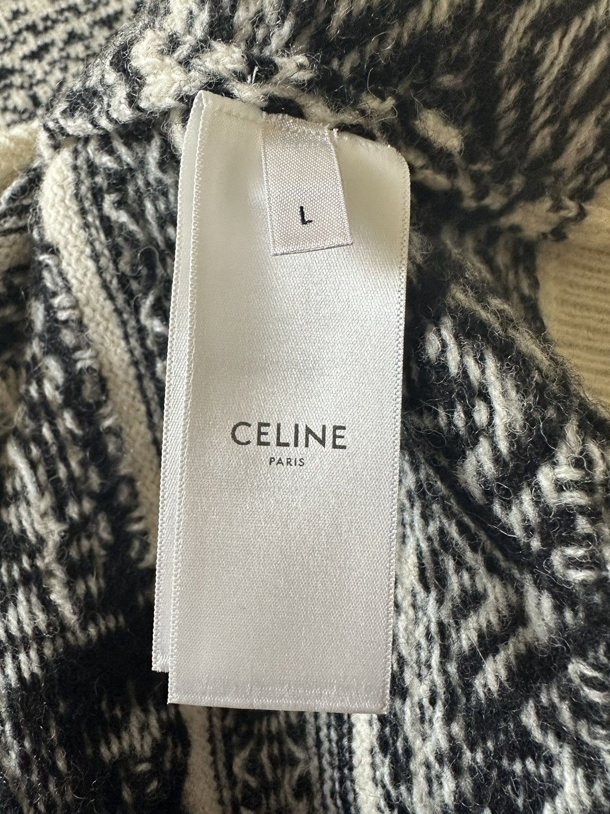 Celine SS21 Celine The Dancing Kid jacquard sweater Hedi Slimane Size US L / EU 52-54 / 3 - 21 Thumbnail