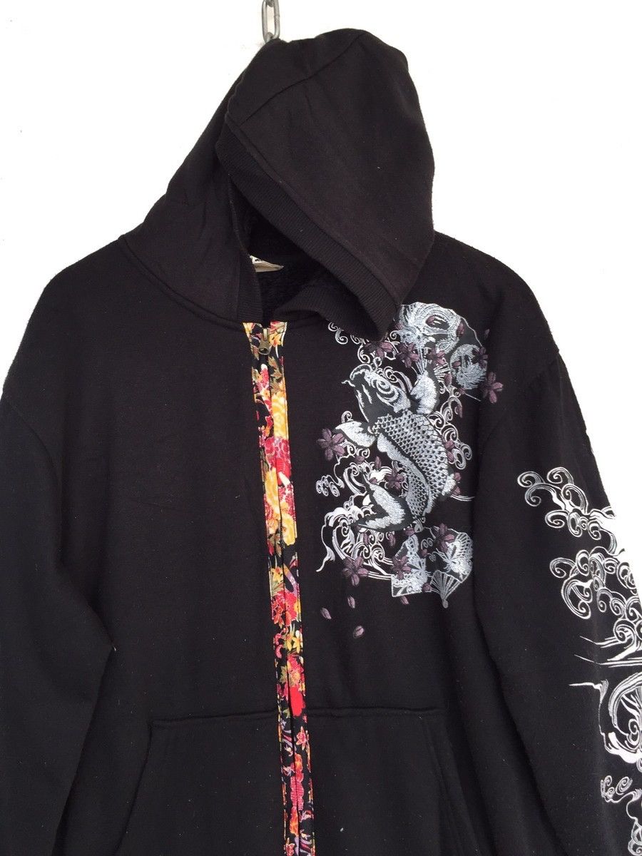 Karakuri Tamashii 💥Japanese Traditional Sukajan Hoodie Jacket Size US L / EU 52-54 / 3 - 4 Thumbnail