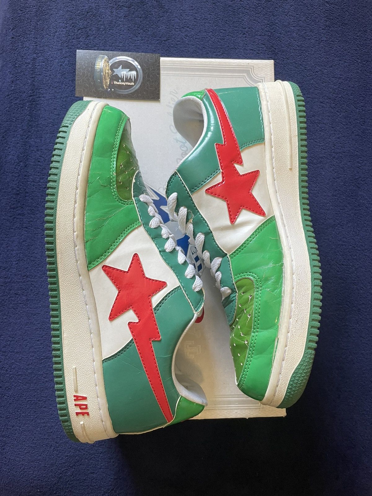 Bape Bape “Heineken” Bapestas Size US 10 / EU 43 - 1 Thumbnail