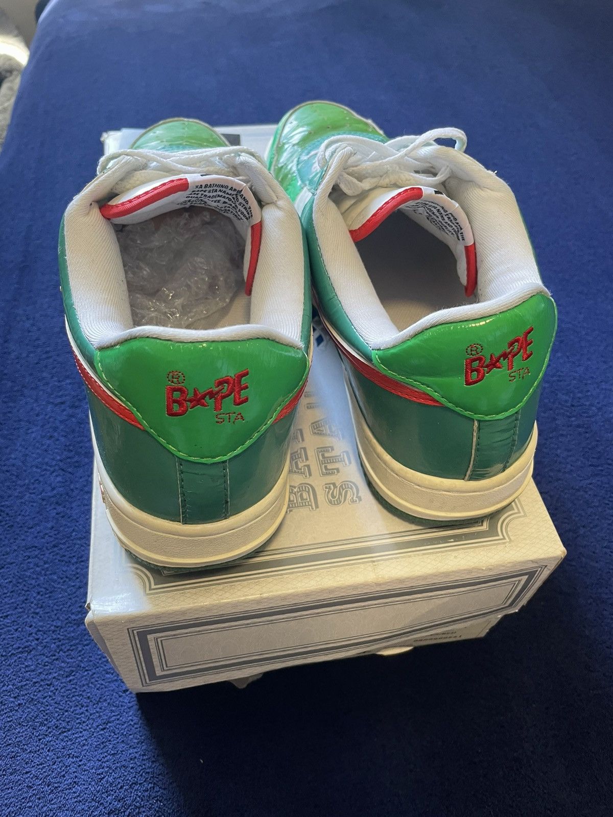 Bape Bape “Heineken” Bapestas Size US 10 / EU 43 - 6 Thumbnail