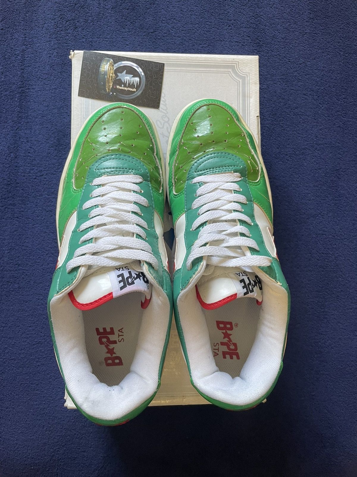 Bape Bape “Heineken” Bapestas Size US 10 / EU 43 - 5 Thumbnail