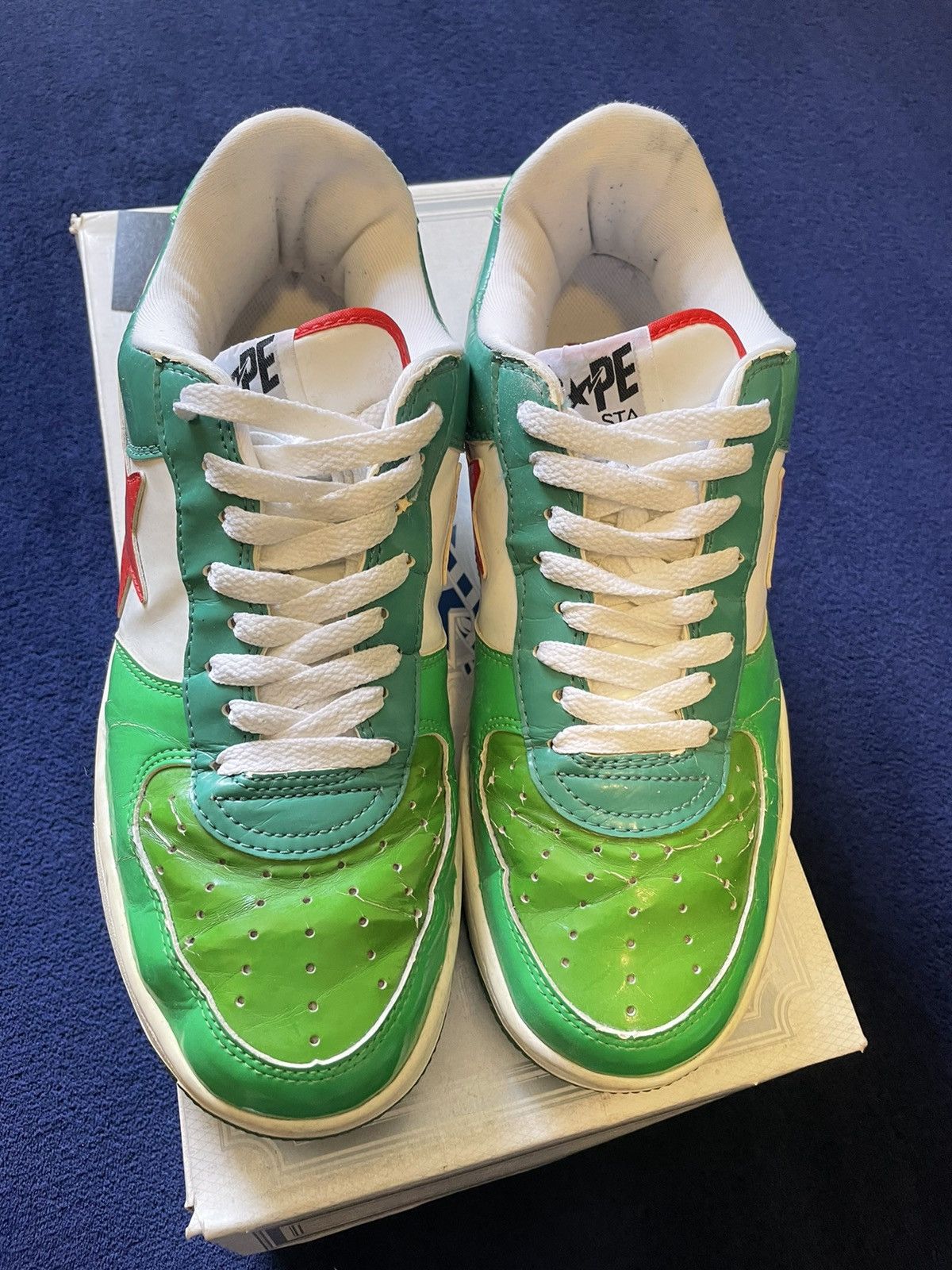 Bape Bape “Heineken” Bapestas Size US 10 / EU 43 - 7 Thumbnail