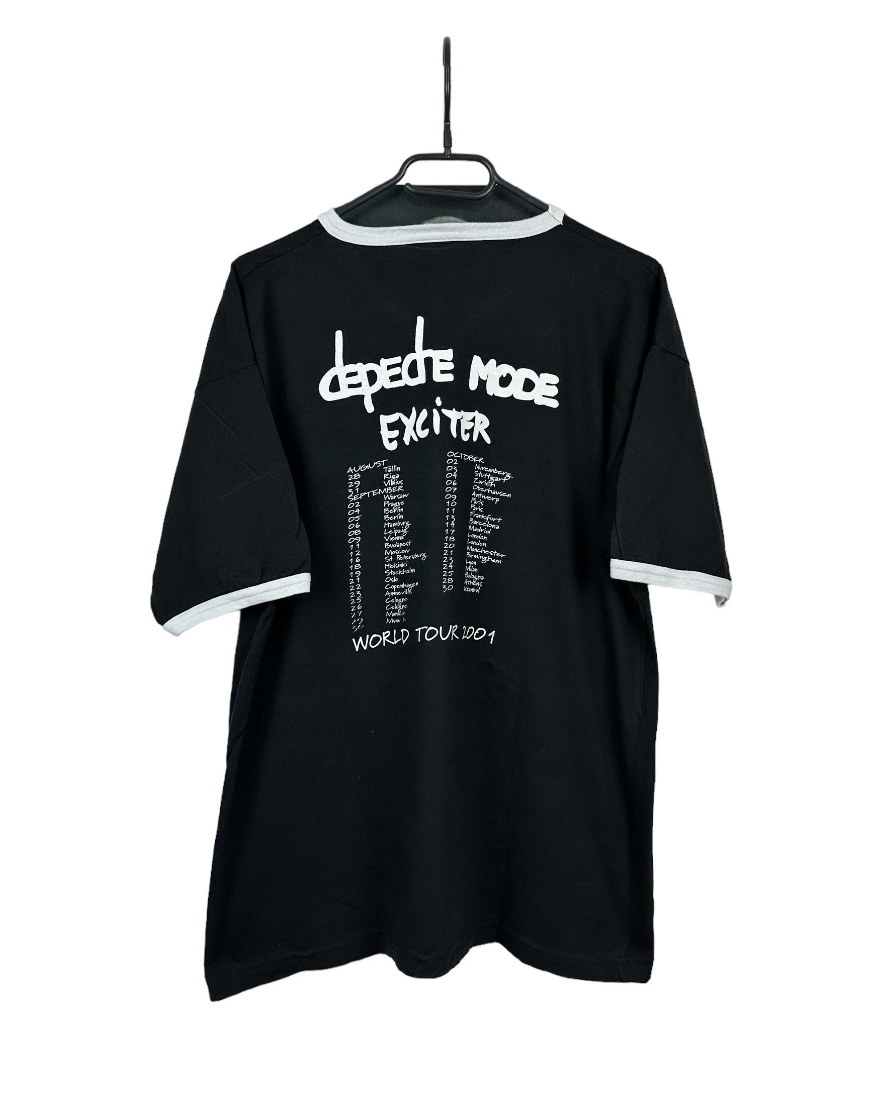 Band Tees × Vintage Vintage Depeche Mode Exciter 2001 Shirt Band Tee Rare Size US M / EU 48-50 / 2 - 5 Thumbnail