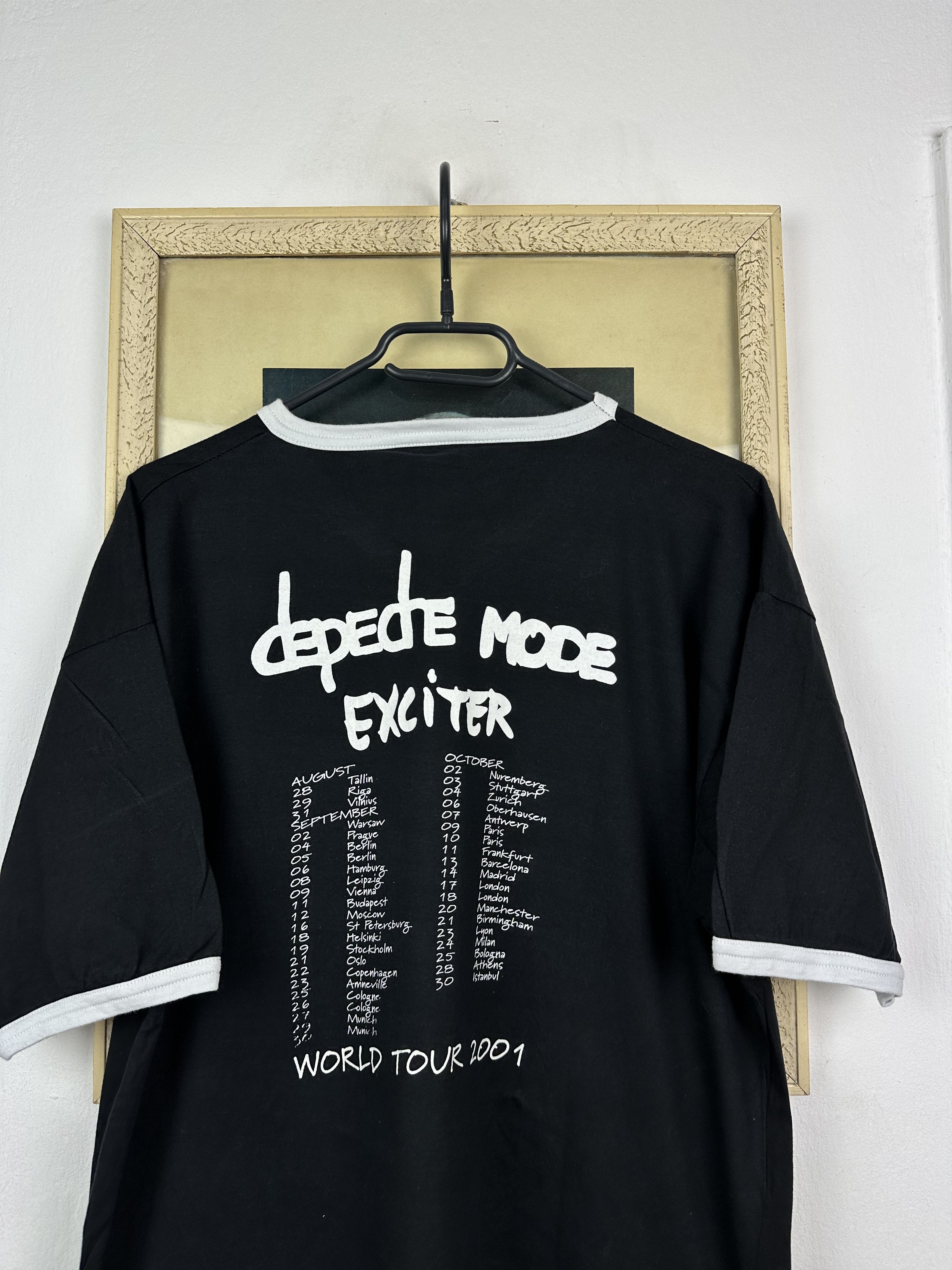 Band Tees × Vintage Vintage Depeche Mode Exciter 2001 Shirt Band Tee Rare Size US M / EU 48-50 / 2 - 6 Thumbnail