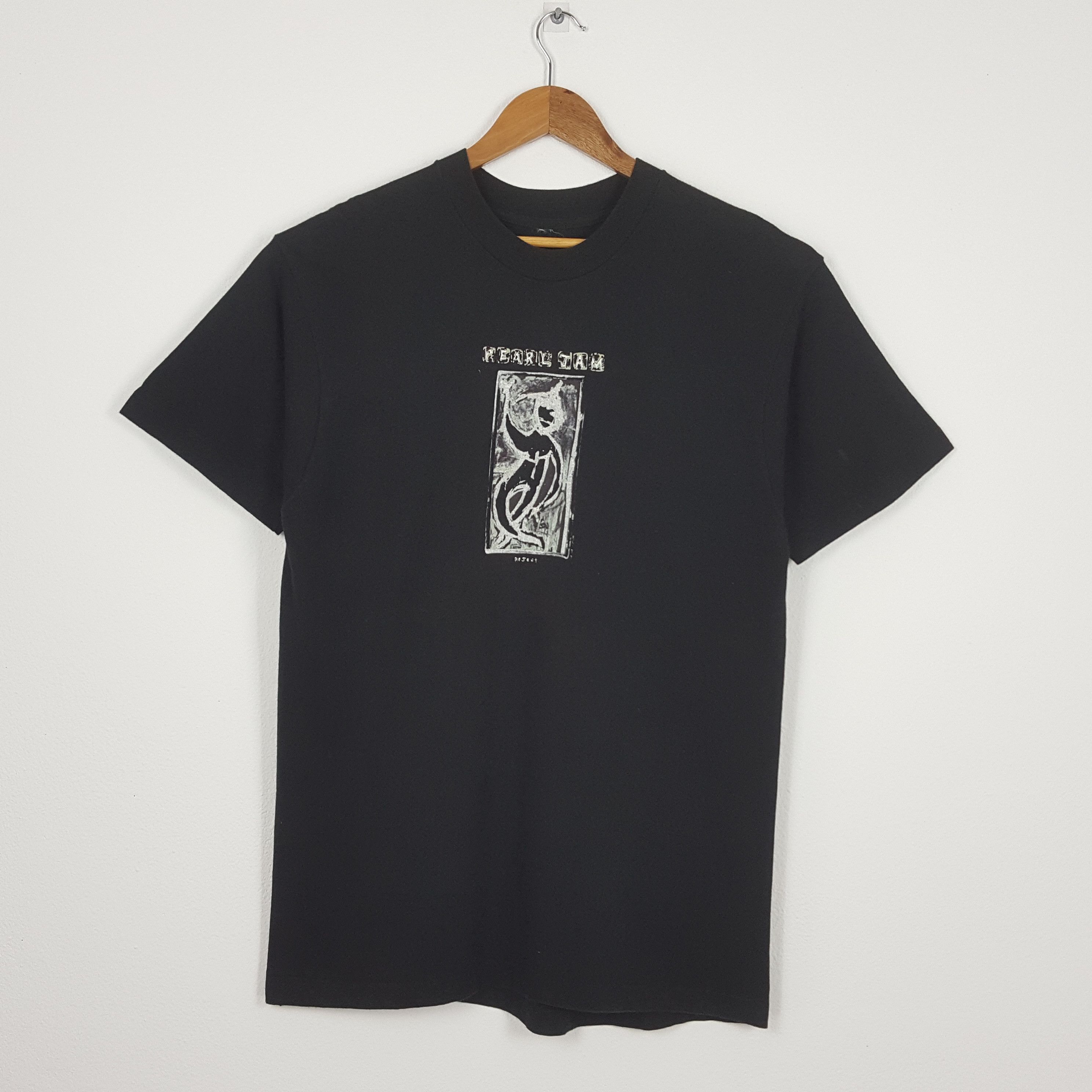 Band Tees × Vintage Vintage 90's PEARL JAM American Rock Band Tour T-Shirt Size US L / EU 52-54 / 3 - 1 Thumbnail