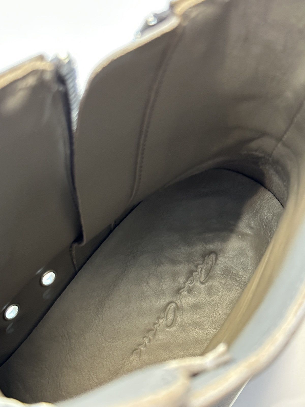 Rick Owens Rick Owens Dust/Milk Mainline Ramones Size US 6.5 / EU 39-40 - 14 Thumbnail