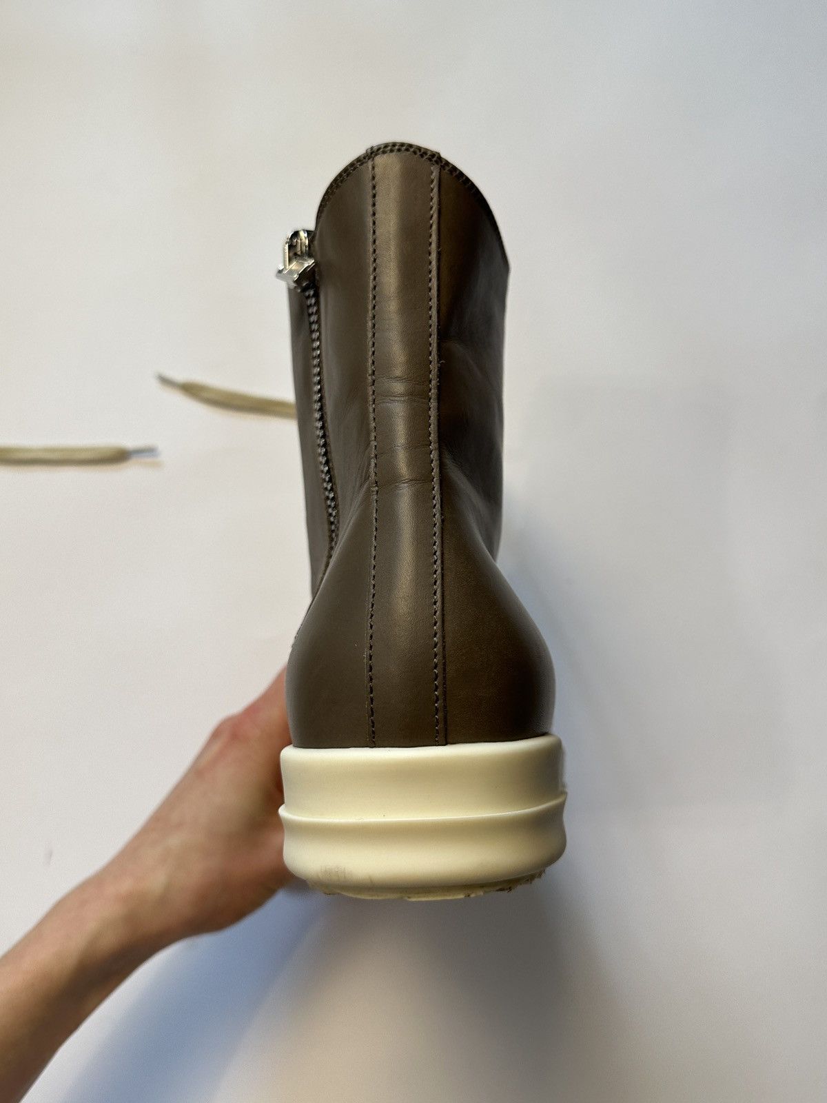 Rick Owens Rick Owens Dust/Milk Mainline Ramones Size US 6.5 / EU 39-40 - 6 Thumbnail