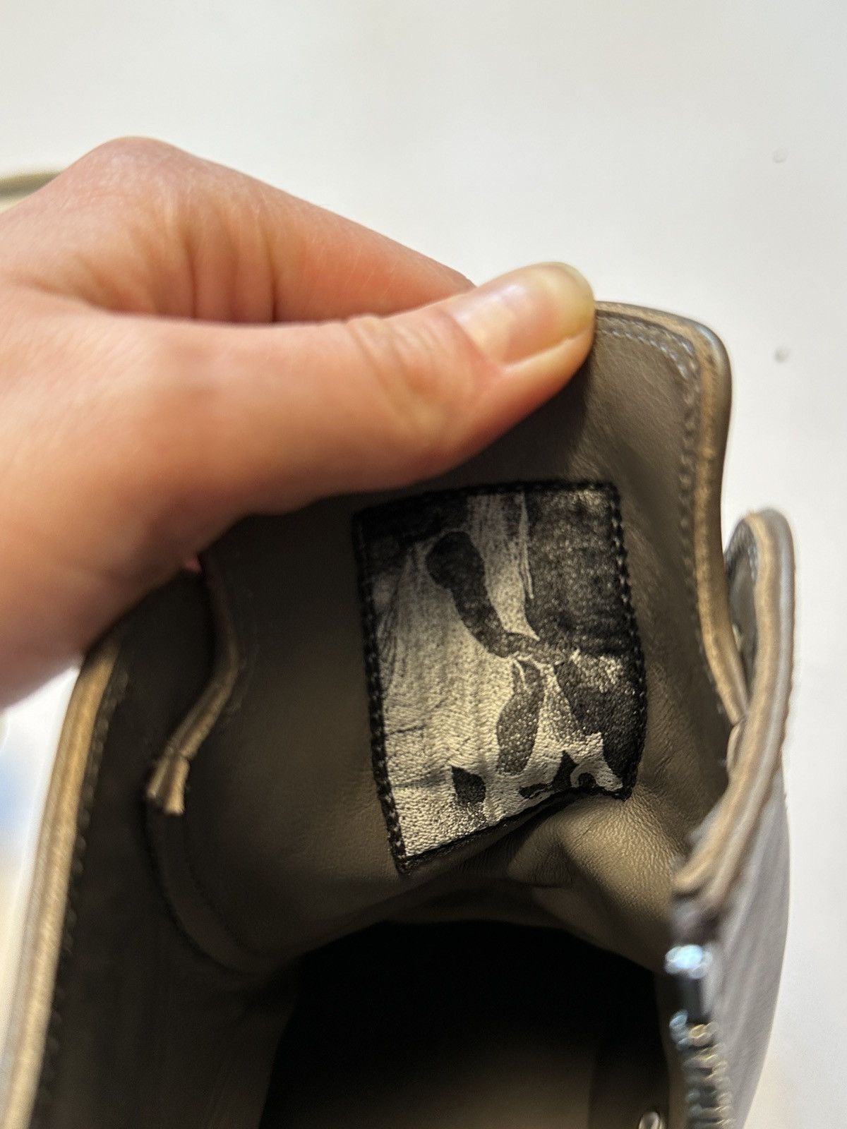 Rick Owens Rick Owens Dust/Milk Mainline Ramones Size US 6.5 / EU 39-40 - 15 Thumbnail