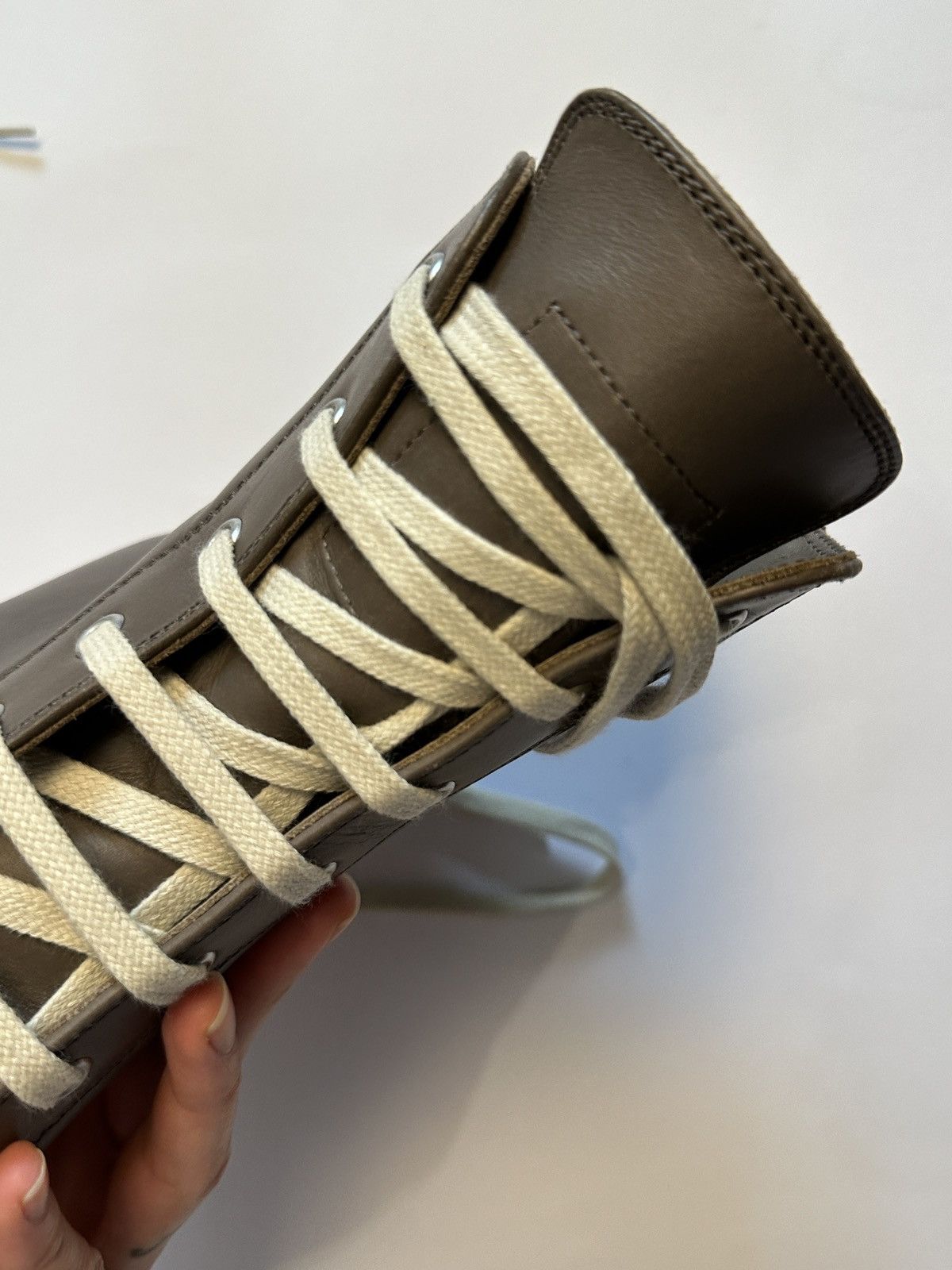 Rick Owens Rick Owens Dust/Milk Mainline Ramones Size US 6.5 / EU 39-40 - 9 Thumbnail