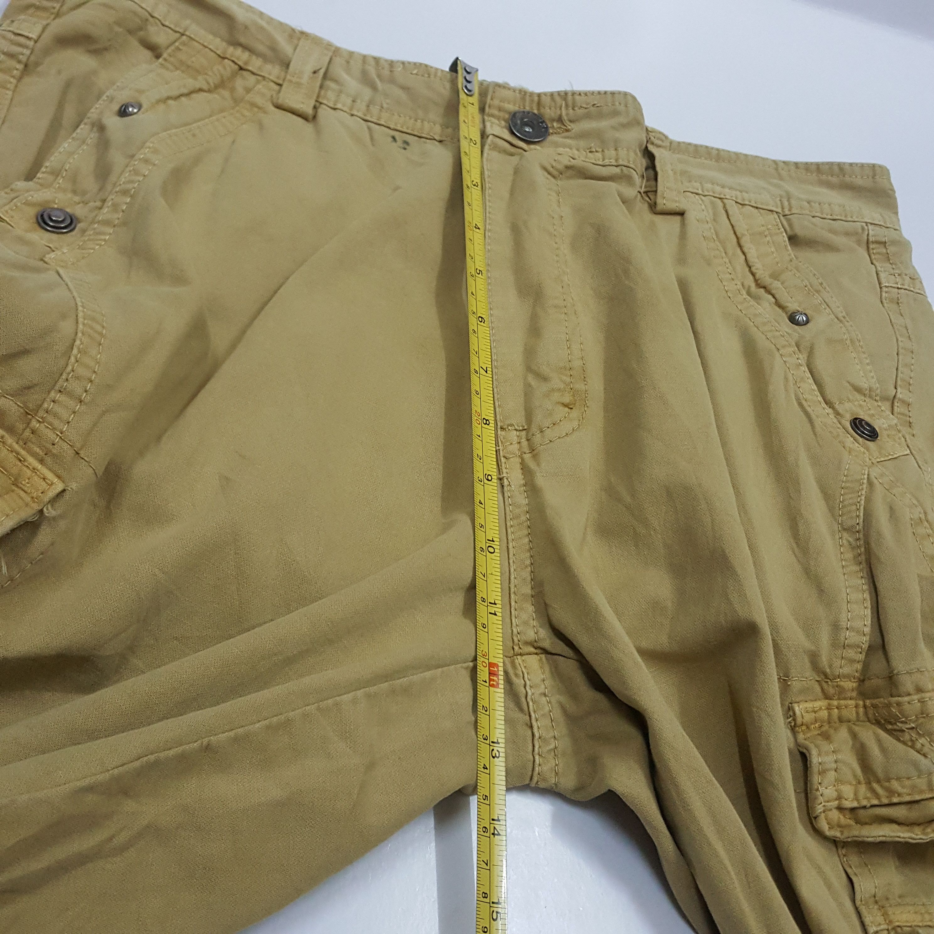Japanese Brand × Vintage Vintage Japanese brand cargo style trousers pants Size US 36 / EU 52 - 12 Thumbnail
