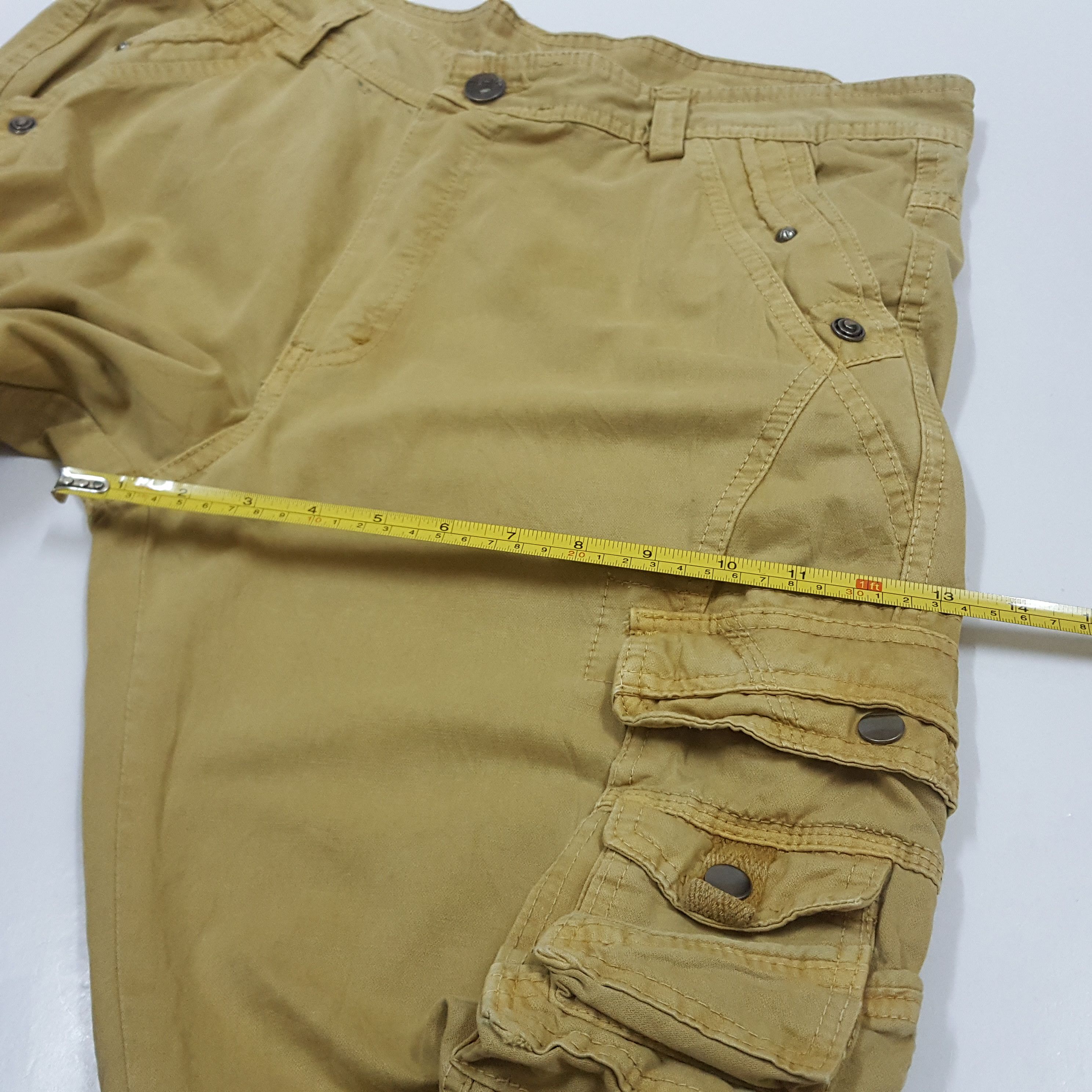 Japanese Brand × Vintage Vintage Japanese brand cargo style trousers pants Size US 36 / EU 52 - 14 Thumbnail