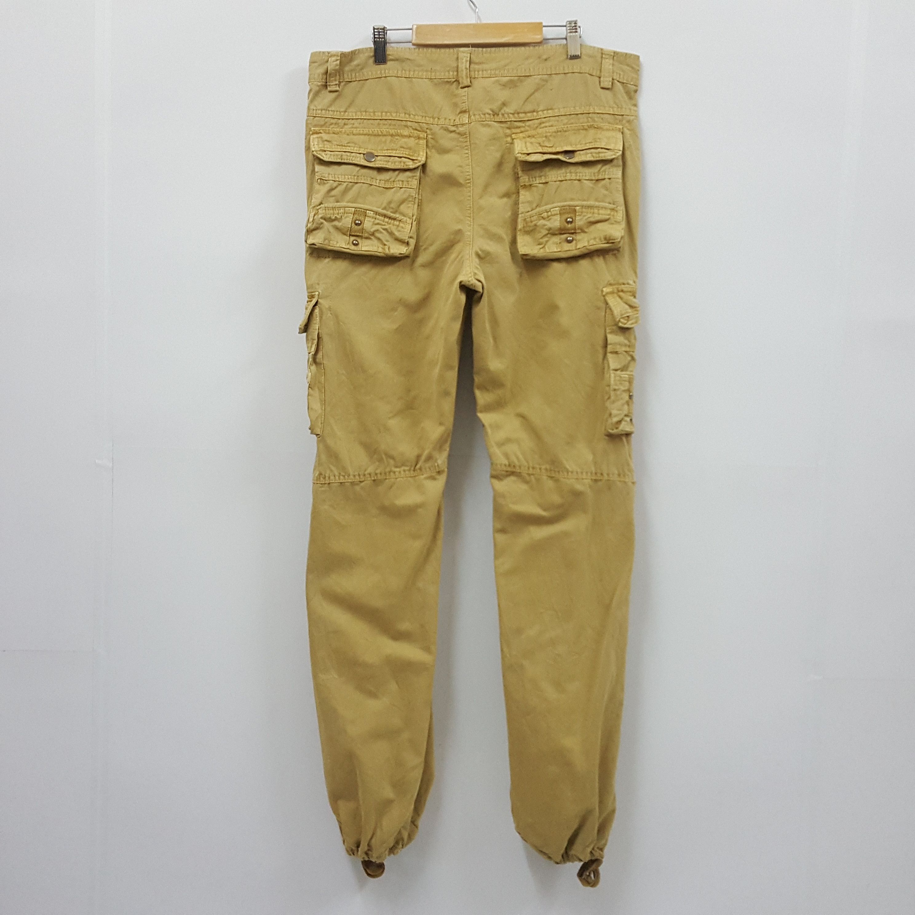 Japanese Brand × Vintage Vintage Japanese brand cargo style trousers pants Size US 36 / EU 52 - 6 Thumbnail