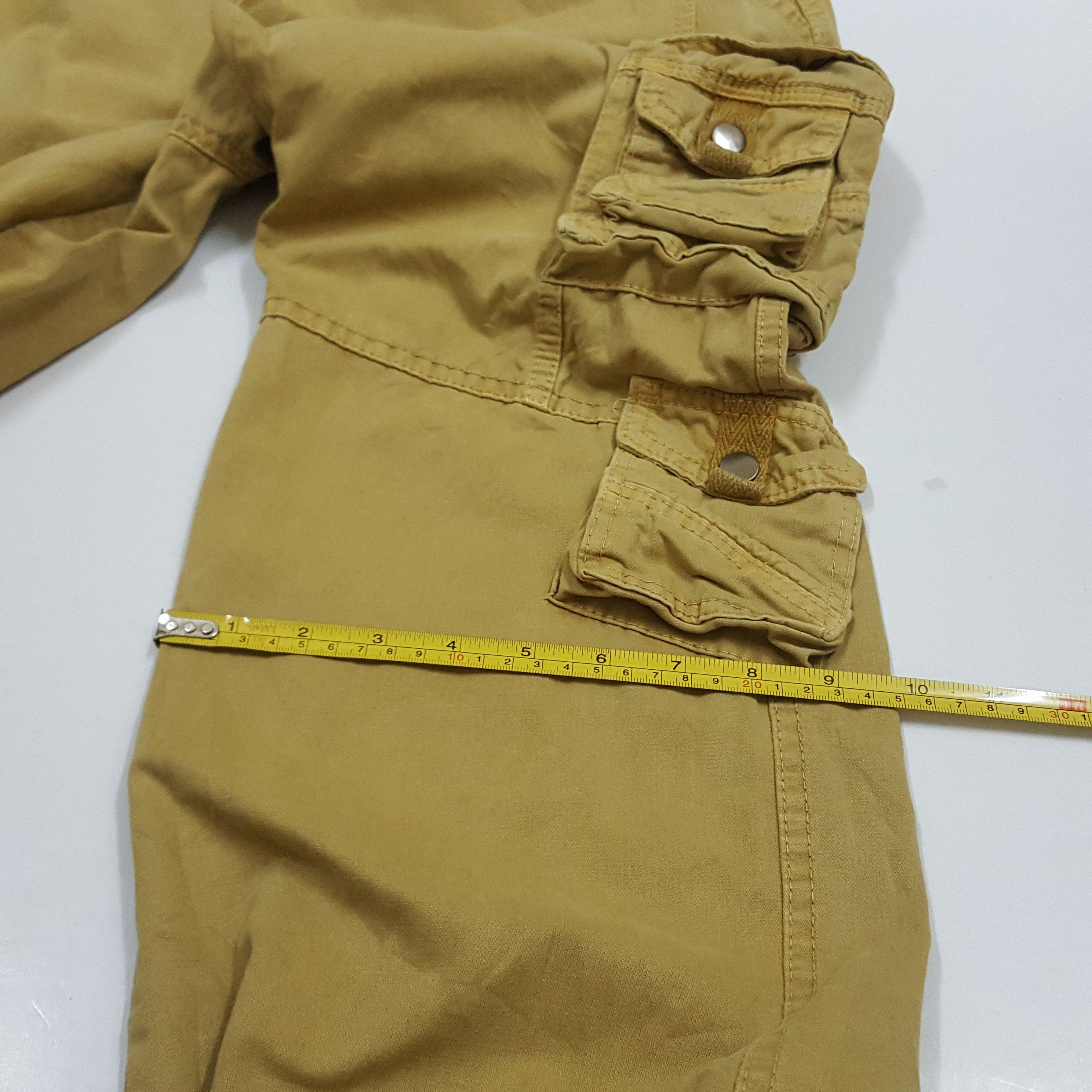Japanese Brand × Vintage Vintage Japanese brand cargo style trousers pants Size US 36 / EU 52 - 13 Thumbnail