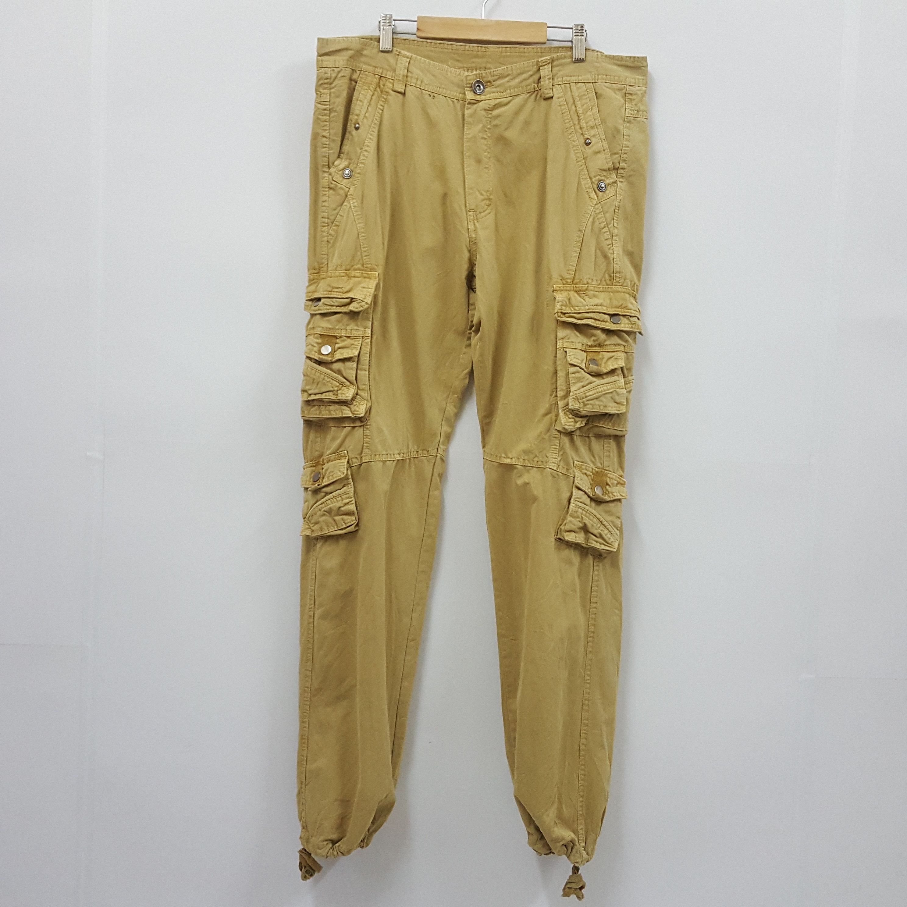 Japanese Brand × Vintage Vintage Japanese brand cargo style trousers pants Size US 36 / EU 52 - 1 Thumbnail