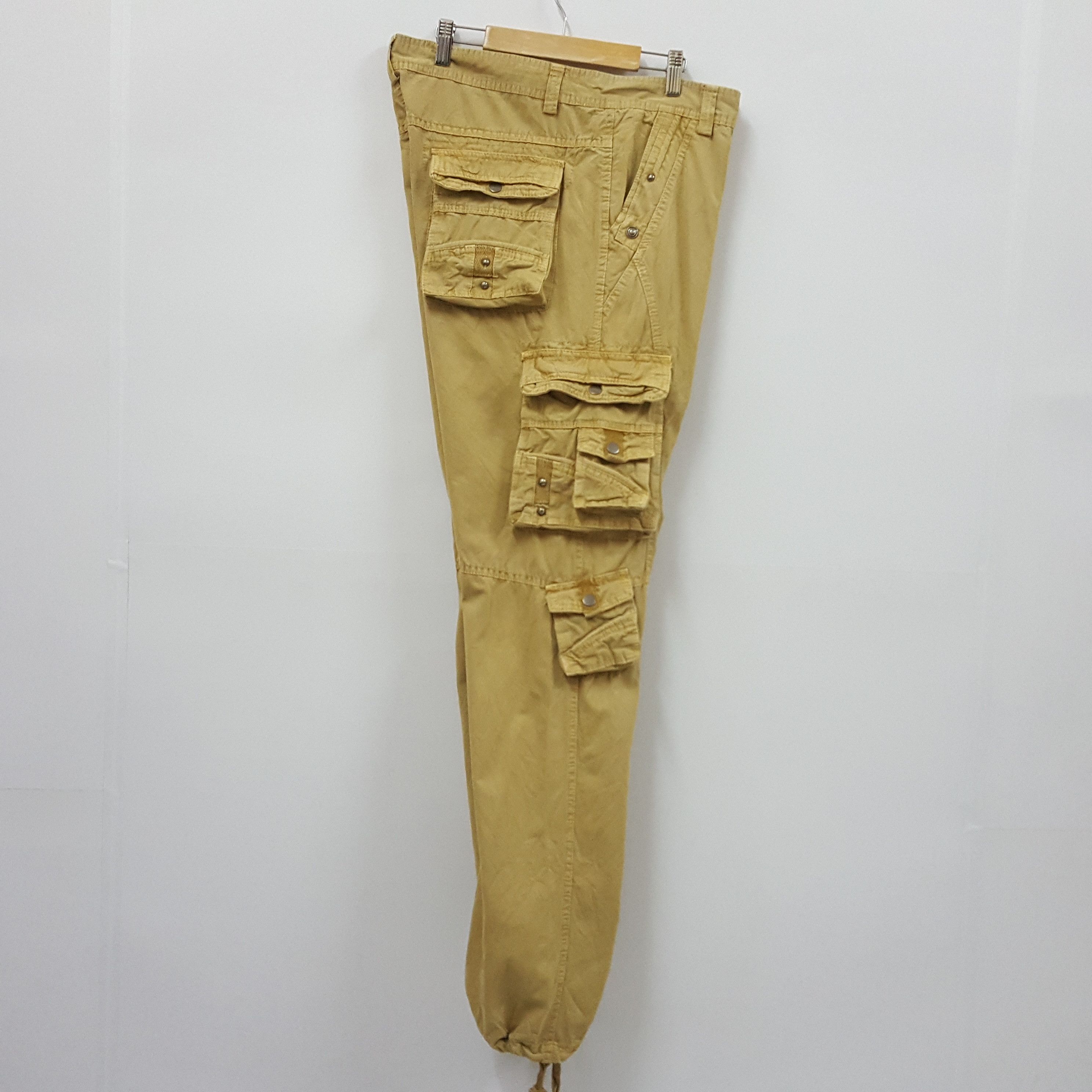 Japanese Brand × Vintage Vintage Japanese brand cargo style trousers pants Size US 36 / EU 52 - 7 Thumbnail