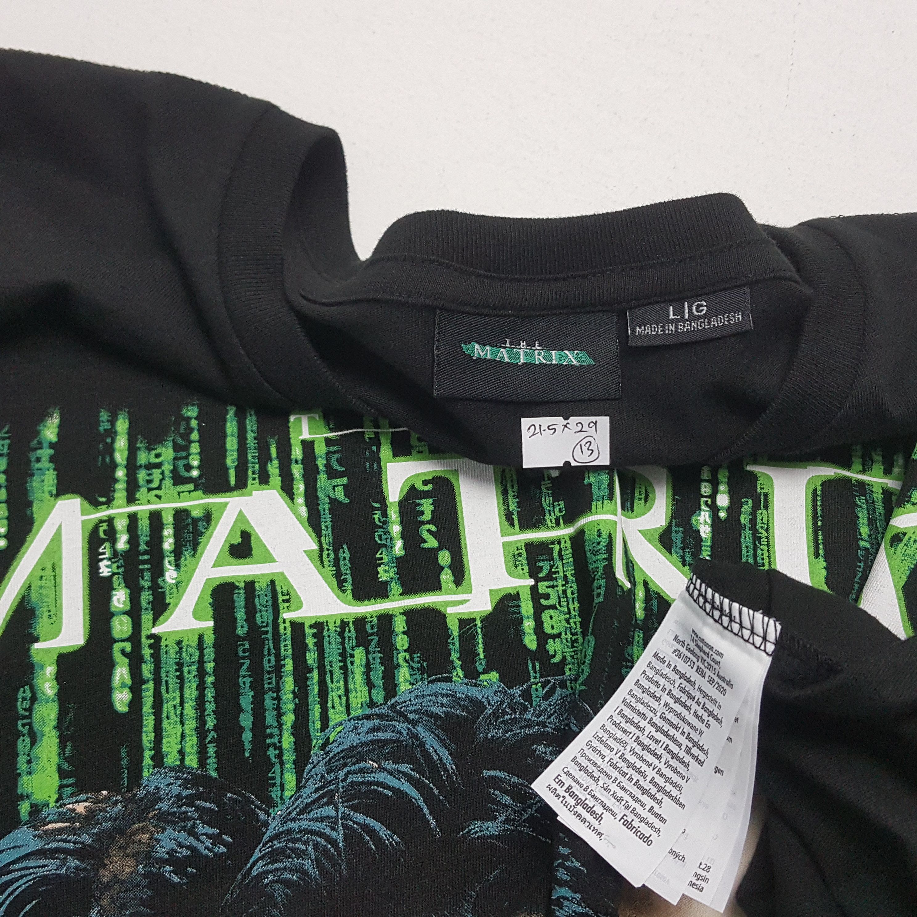 Sci-Fi Fantasy × Vintage Vintage THE MATRIX American Science Fiction Movie t-shirt Size US L / EU 52-54 / 3 - 2 Thumbnail