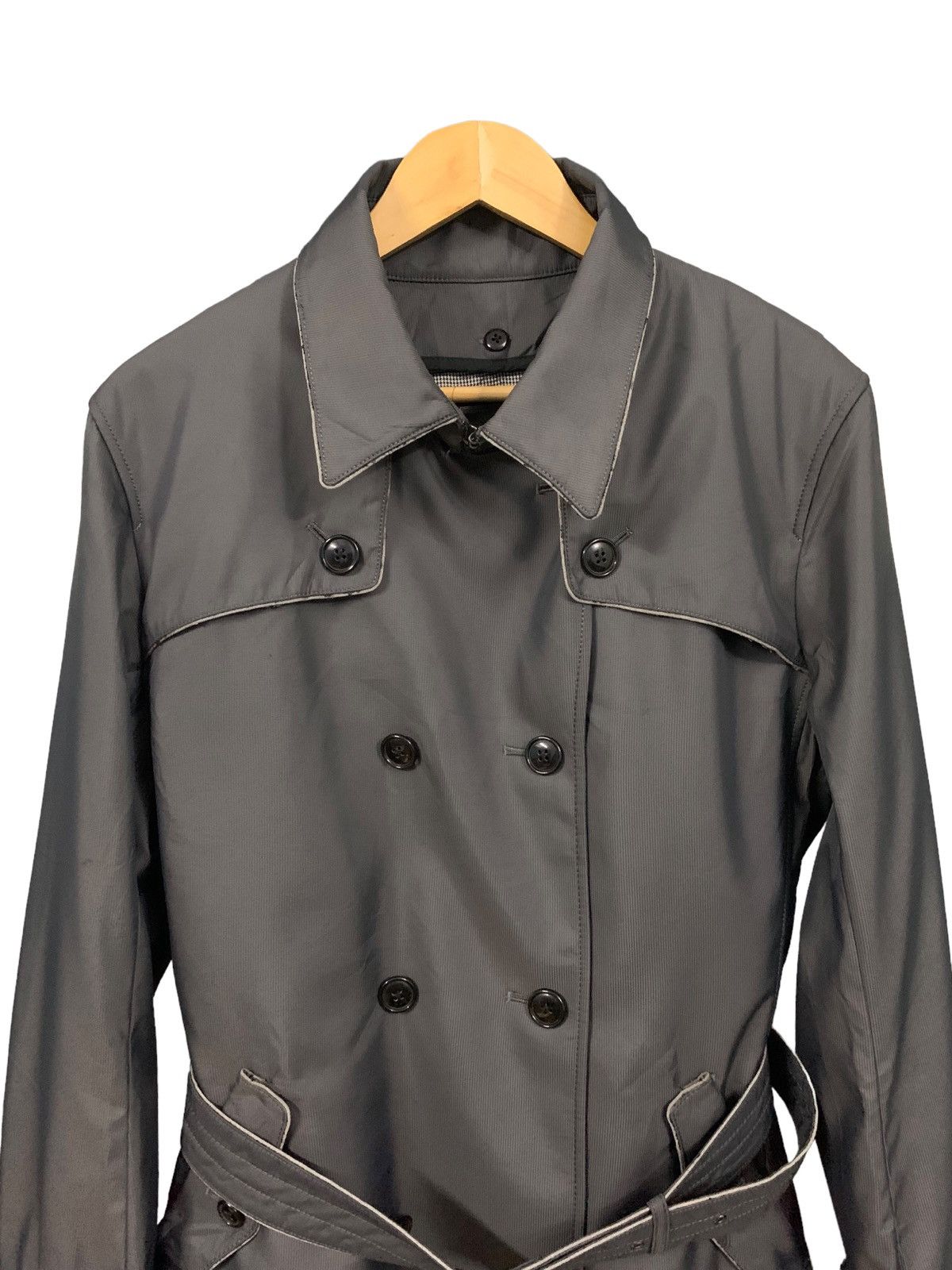 Final Home × Issey Miyake × Tete Homme Vintage Issey Miyake Double Breast Tete Homme Trench Coat Size US L / EU 52-54 / 3 - 4 Thumbnail