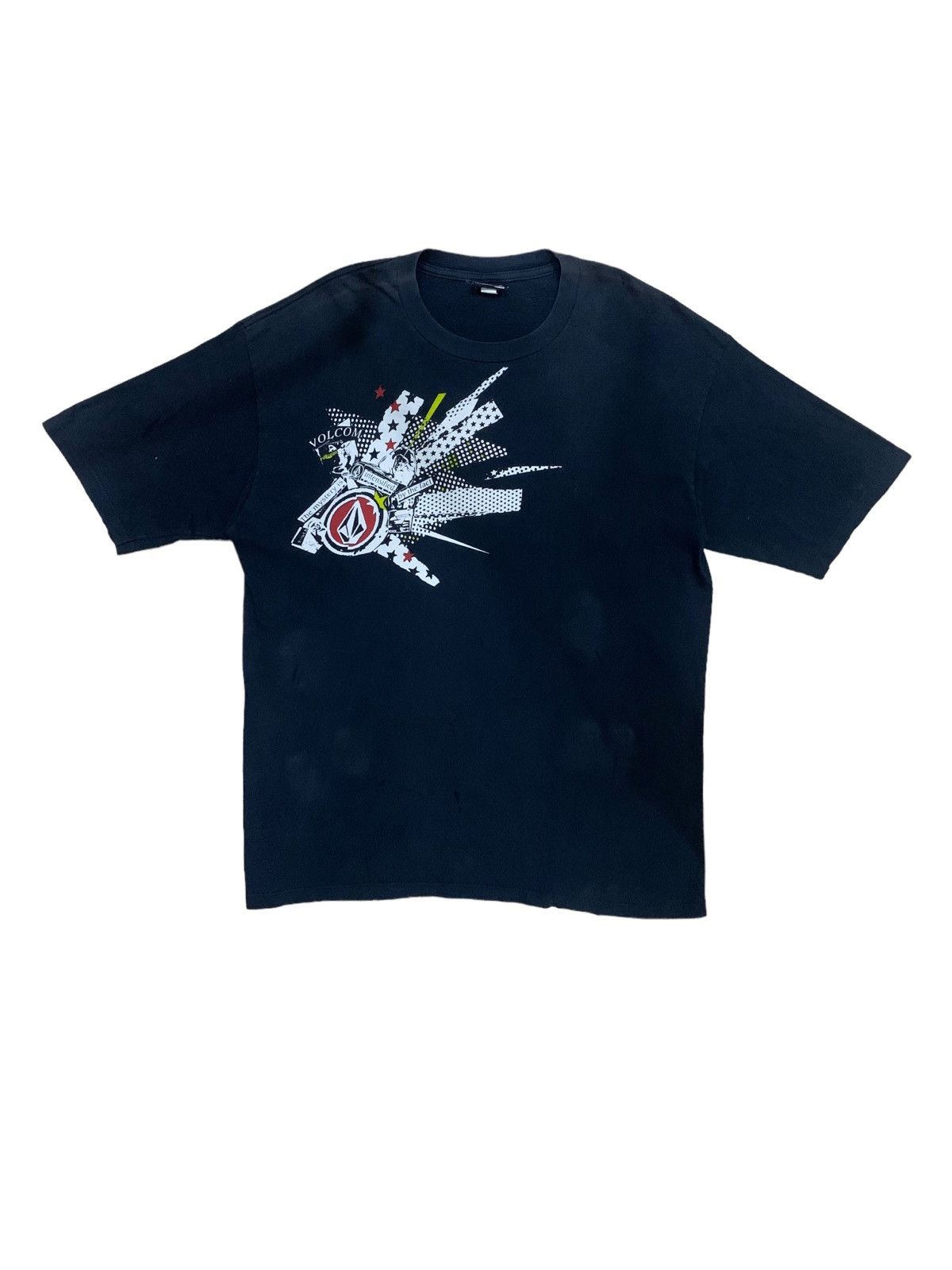 Girl Skateboards × Volcom Vintage Volcom Skateboard Tshirt Size US XL / EU 56 / 4 - 1 Thumbnail