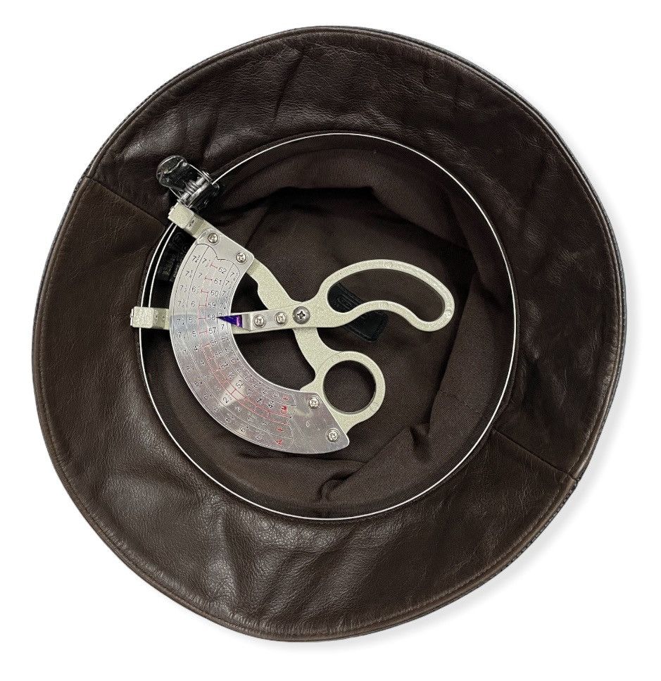 Coach × Genuine Leather × Vintage FIRE SALE!! Vintage COACH Leather Bucket Hat Size ONE SIZE - 13 Thumbnail