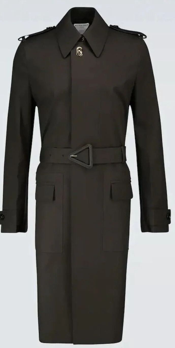 image of Bottega Veneta Coat In Brown, Men's (Size Small)