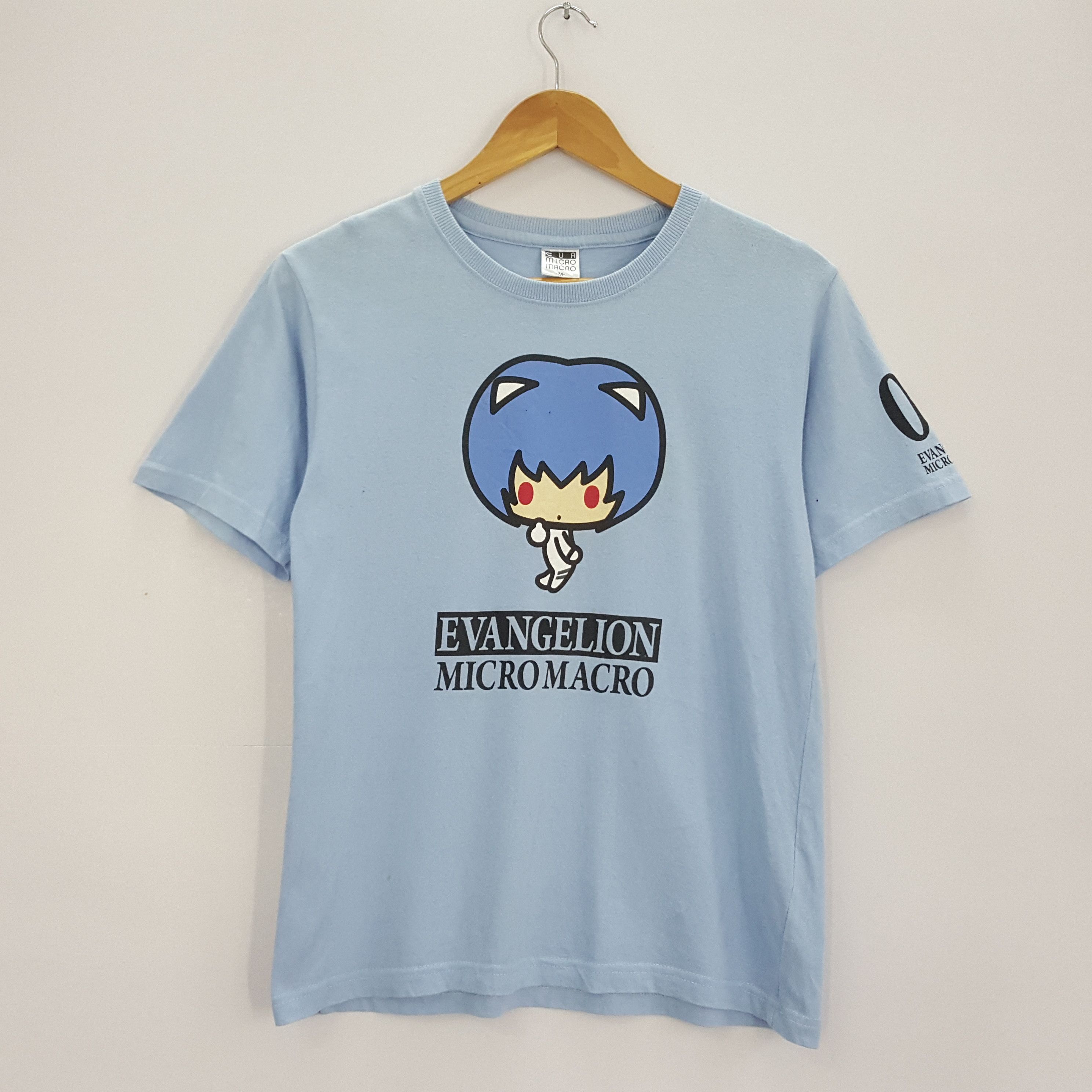 Cartoon Network × Japanese Brand × Vintage Vintage EVANGALION micro macro Japanese anime manga t-shirt Size US S / EU 44-46 / 1 - 1 Thumbnail