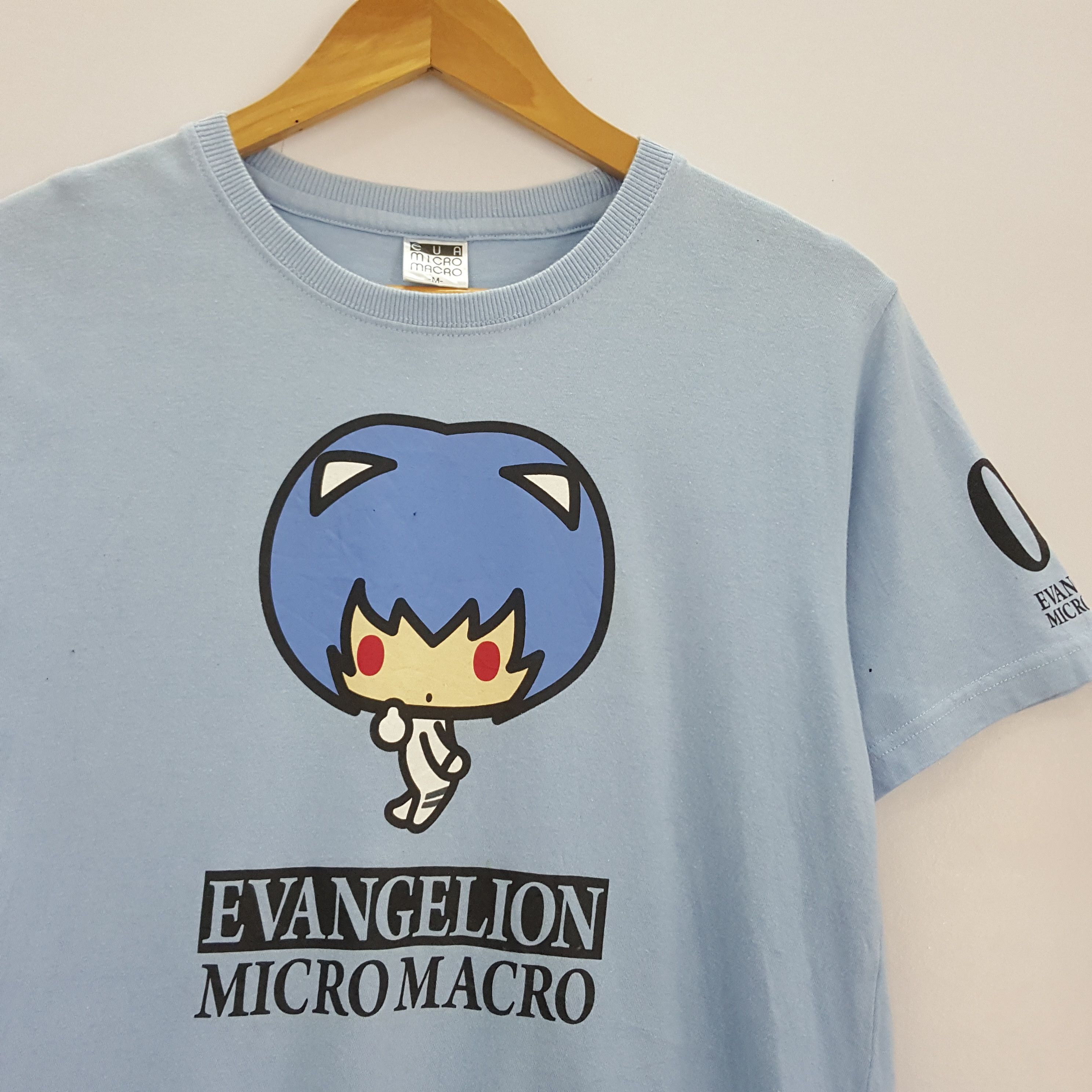 Cartoon Network × Japanese Brand × Vintage Vintage EVANGALION micro macro Japanese anime manga t-shirt Size US S / EU 44-46 / 1 - 4 Thumbnail
