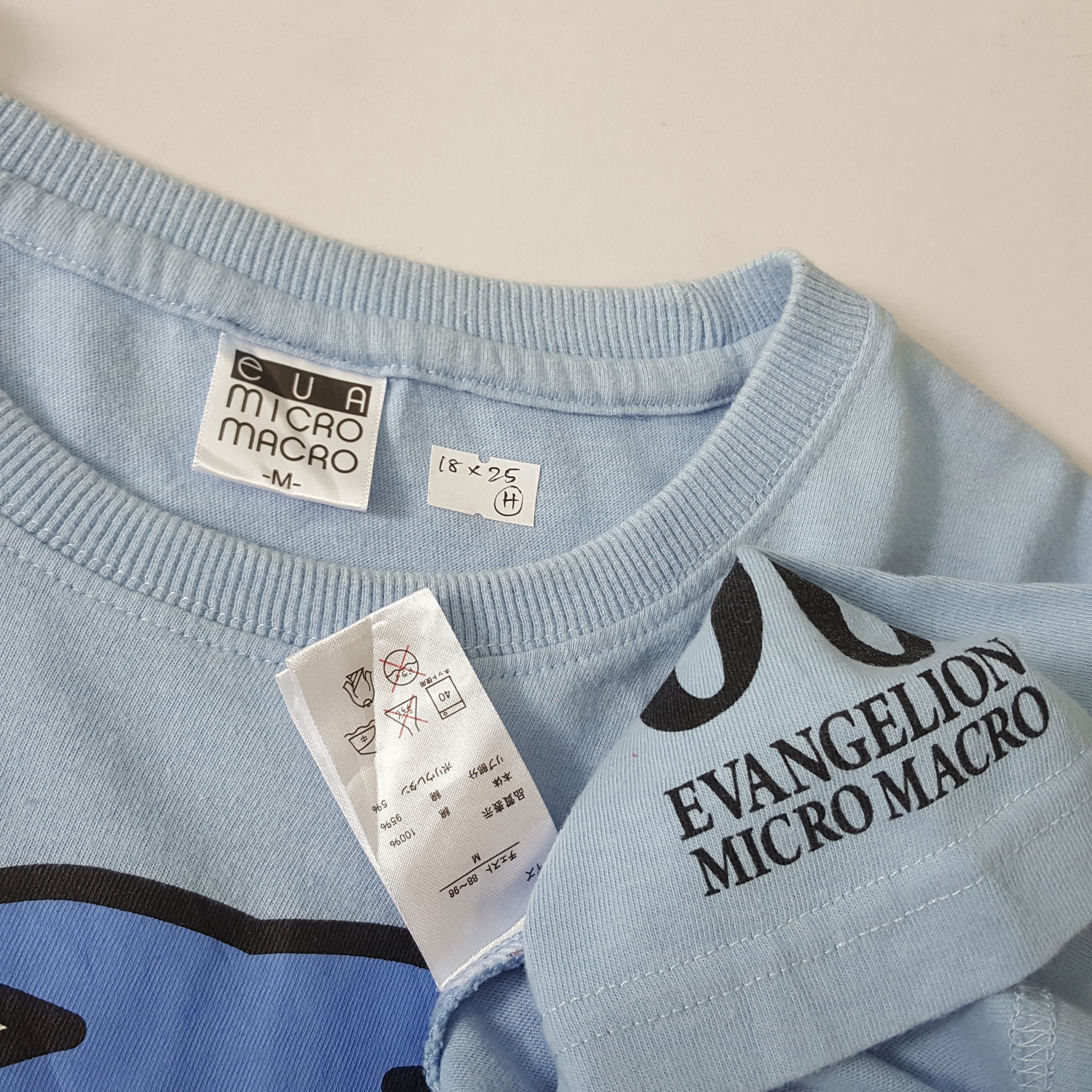 Cartoon Network × Japanese Brand × Vintage Vintage EVANGALION micro macro Japanese anime manga t-shirt Size US S / EU 44-46 / 1 - 3 Thumbnail