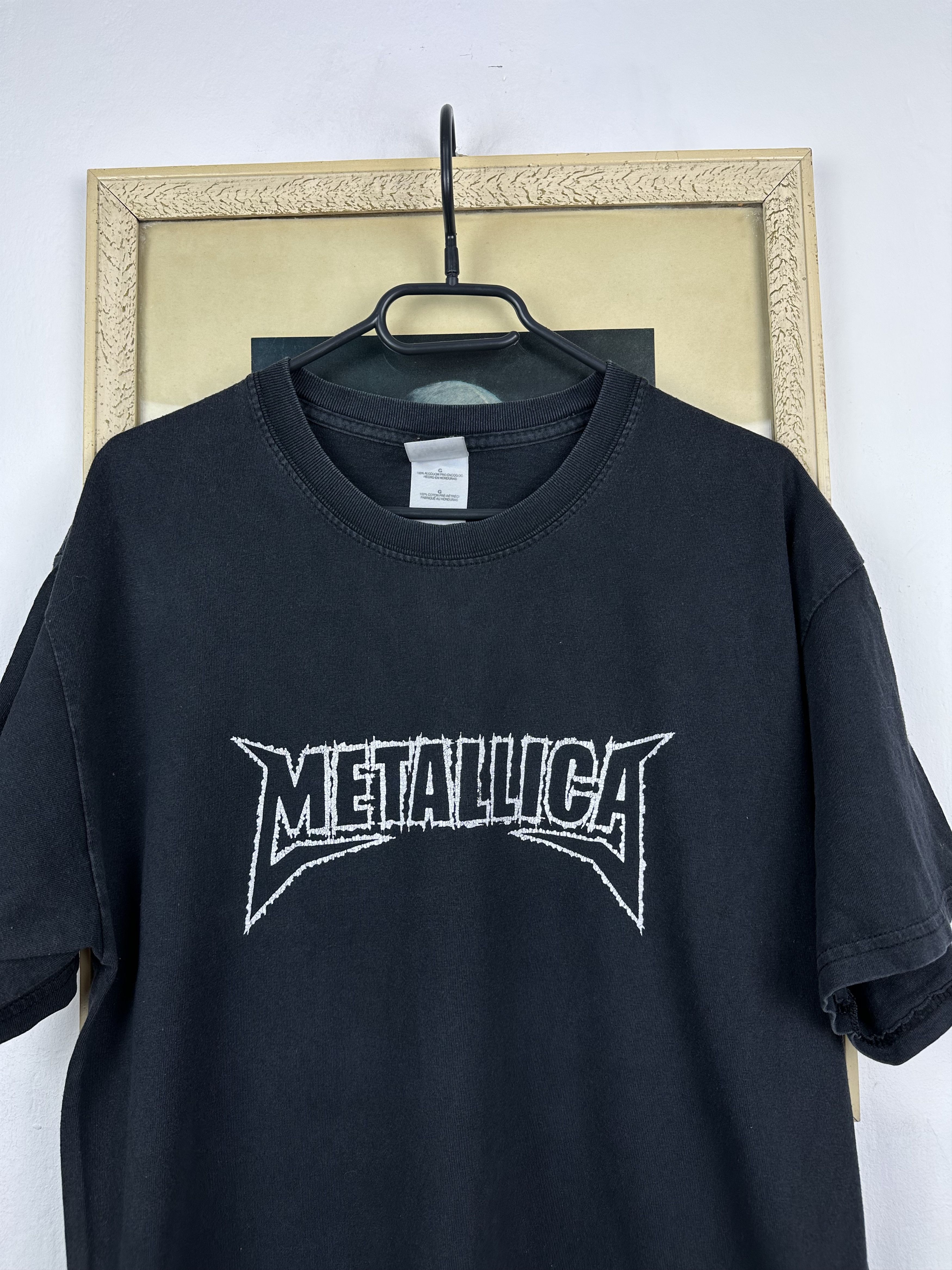 Band Tees × Metallica × Vintage Vintage Metallica St. Anger Shirt Band Tee Jersey Rare Size US L / EU 52-54 / 3 - 2 Thumbnail