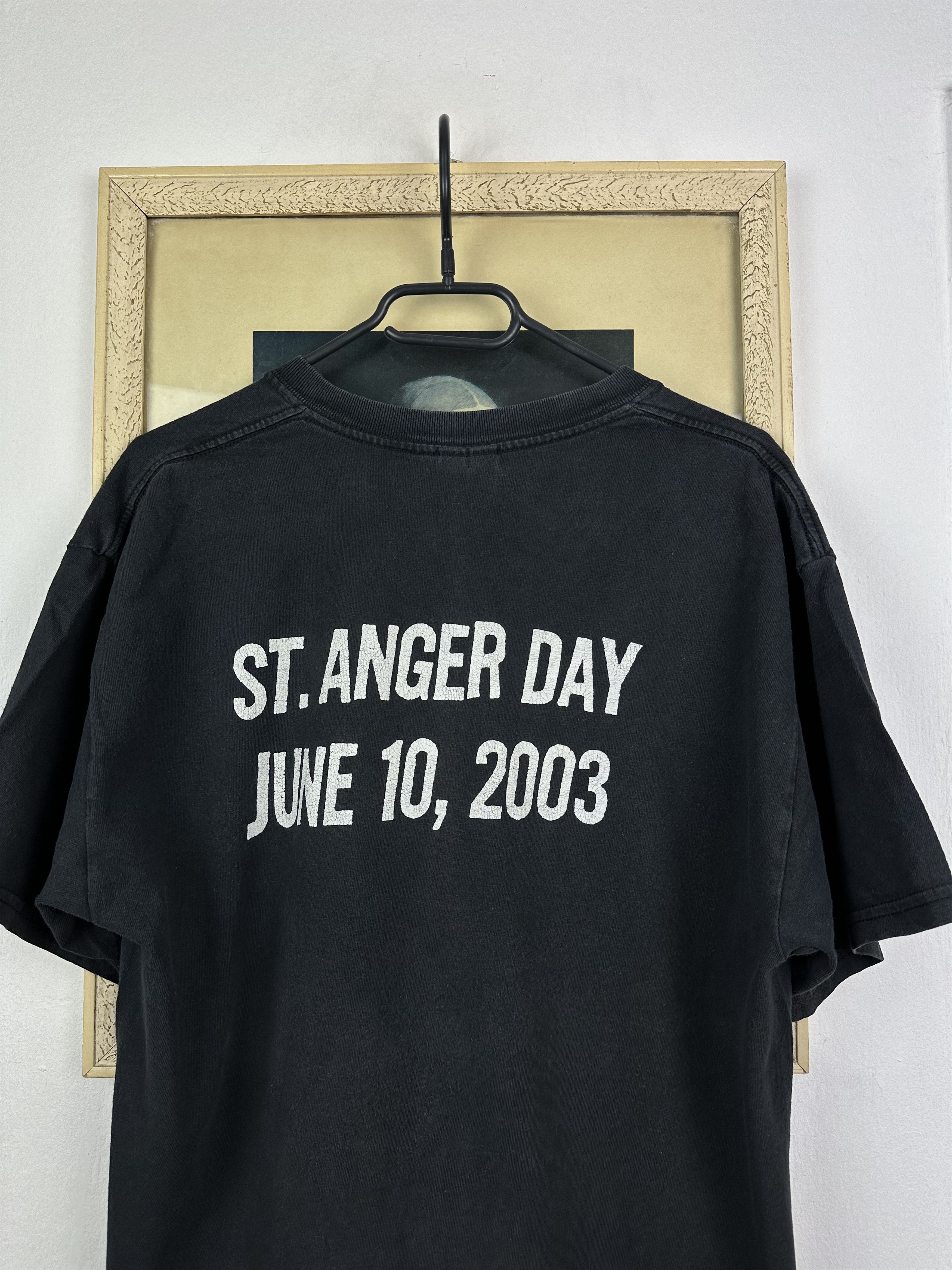 Band Tees × Metallica × Vintage Vintage Metallica St. Anger Shirt Band Tee Jersey Rare Size US L / EU 52-54 / 3 - 8 Thumbnail