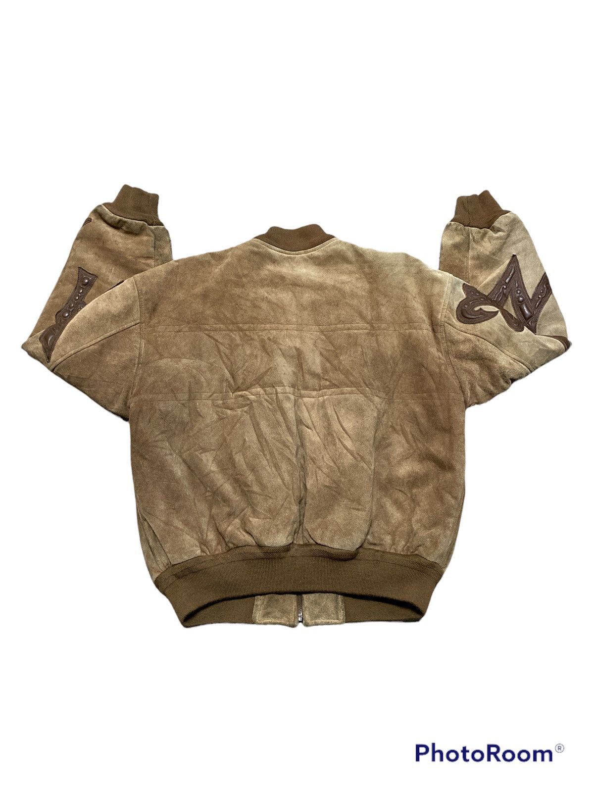 Kansai Yamamoto Vintage 80s Kansai Man Yutaka Nishimura Patch Leather Jacket Size US L / EU 52-54 / 3 - 11 Thumbnail