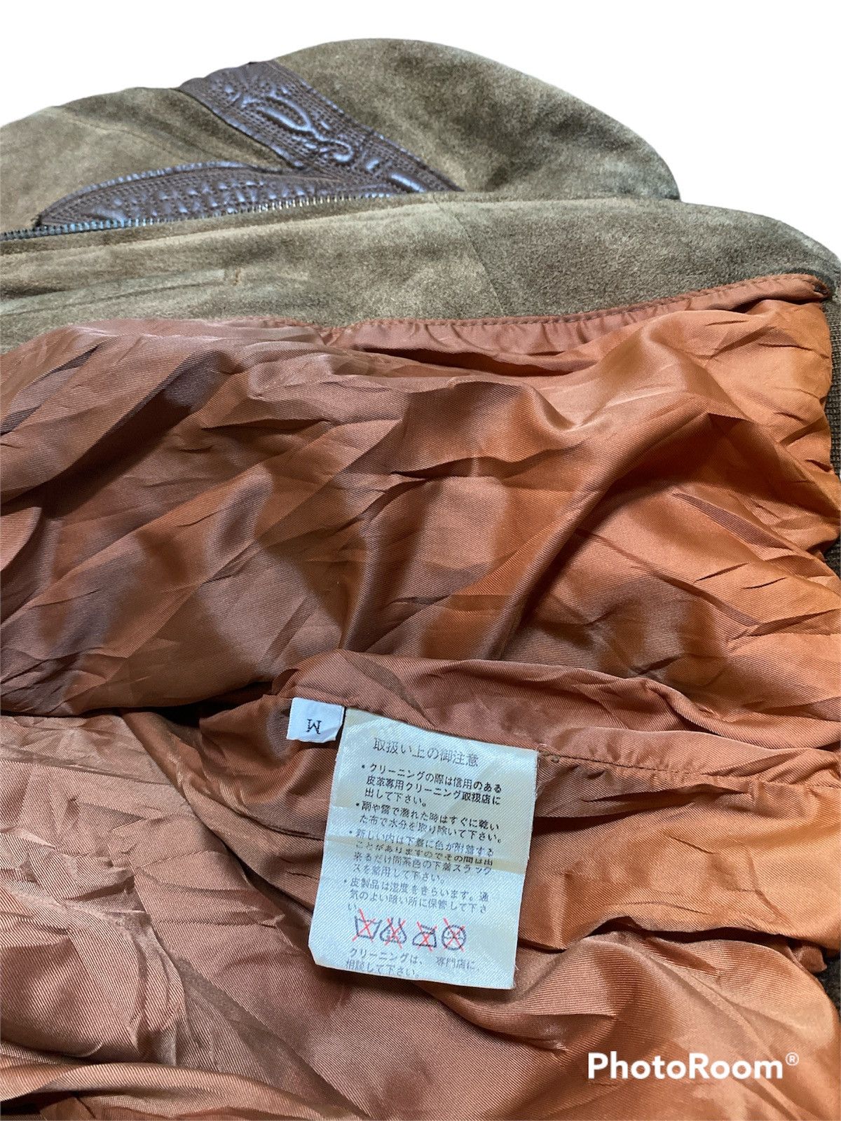 Kansai Yamamoto Vintage 80s Kansai Man Yutaka Nishimura Patch Leather Jacket Size US L / EU 52-54 / 3 - 13 Thumbnail