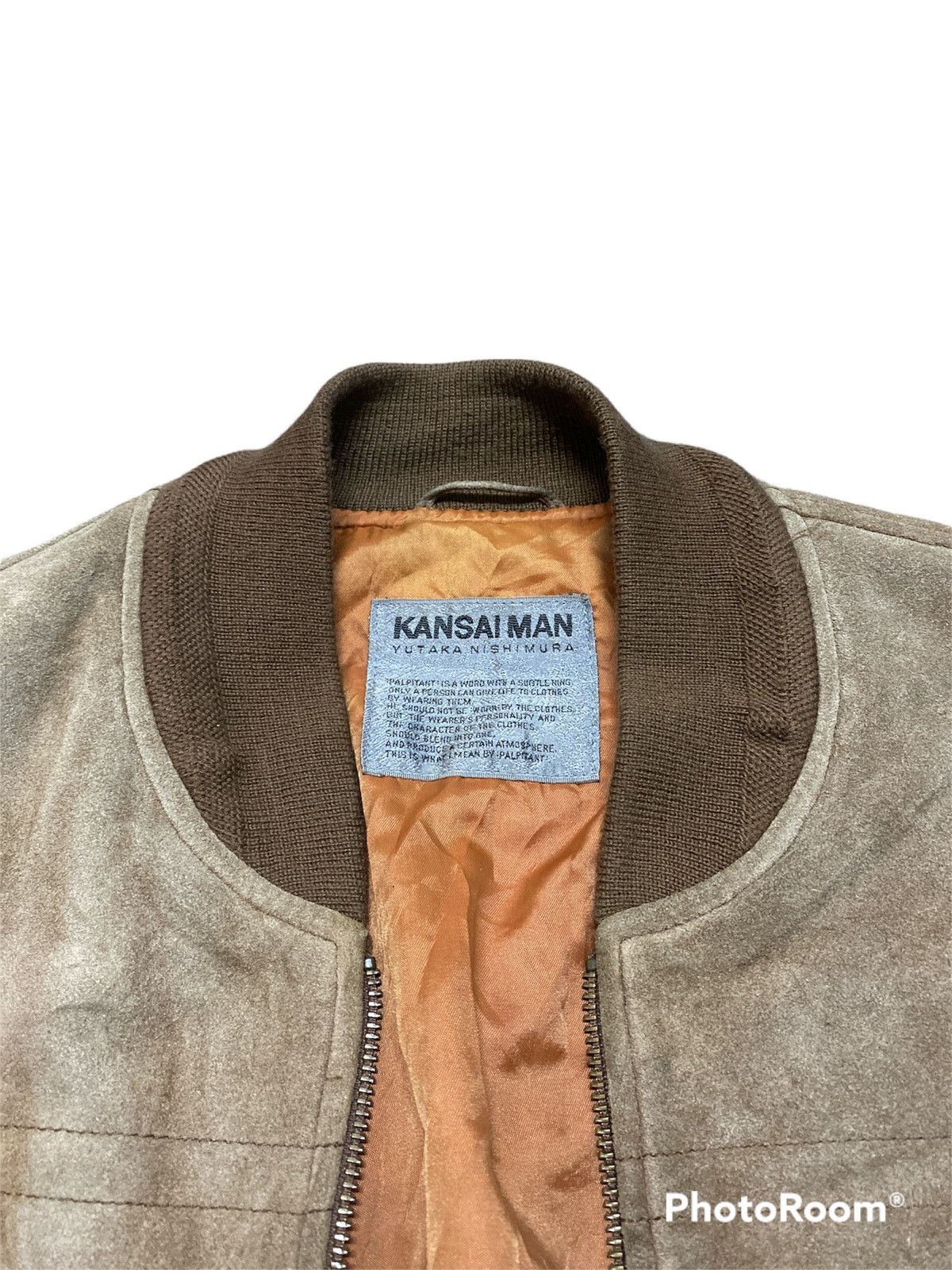 Kansai Yamamoto Vintage 80s Kansai Man Yutaka Nishimura Patch Leather Jacket Size US L / EU 52-54 / 3 - 2 Thumbnail
