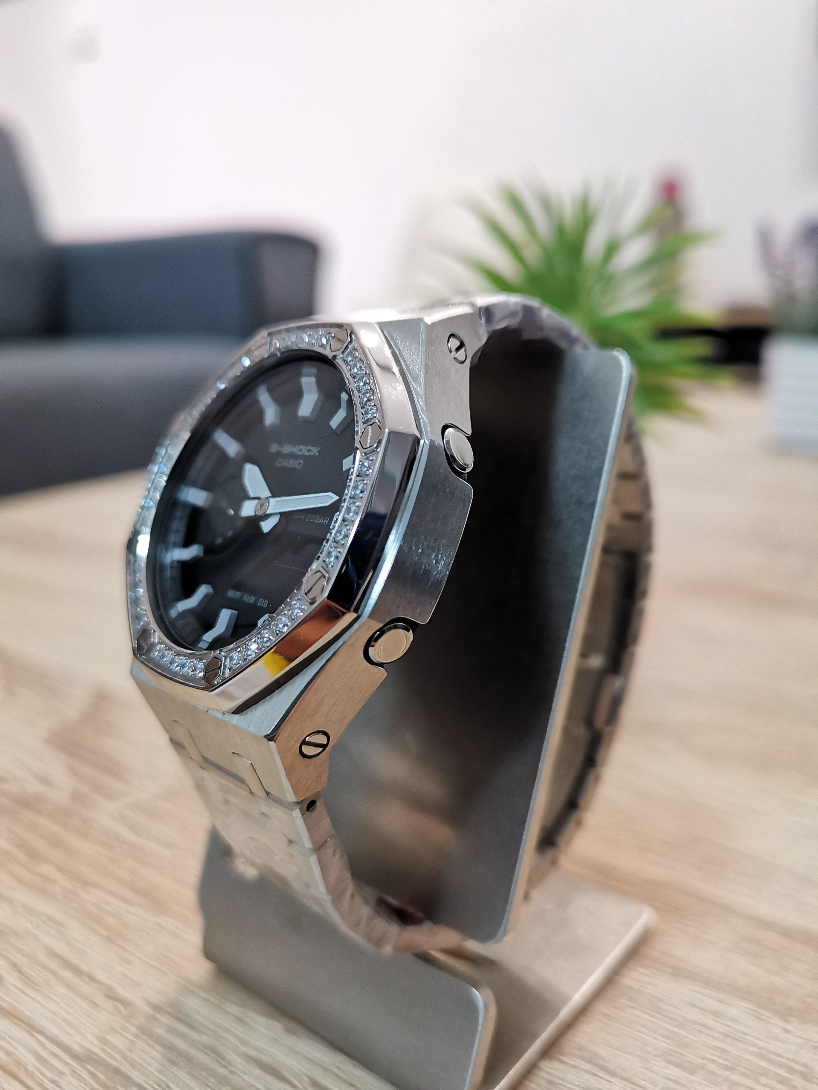 G Shock 💥QUICK SALES💥Gshock Casioak GA-2100 (Silver) Size ONE SIZE - 7 Thumbnail