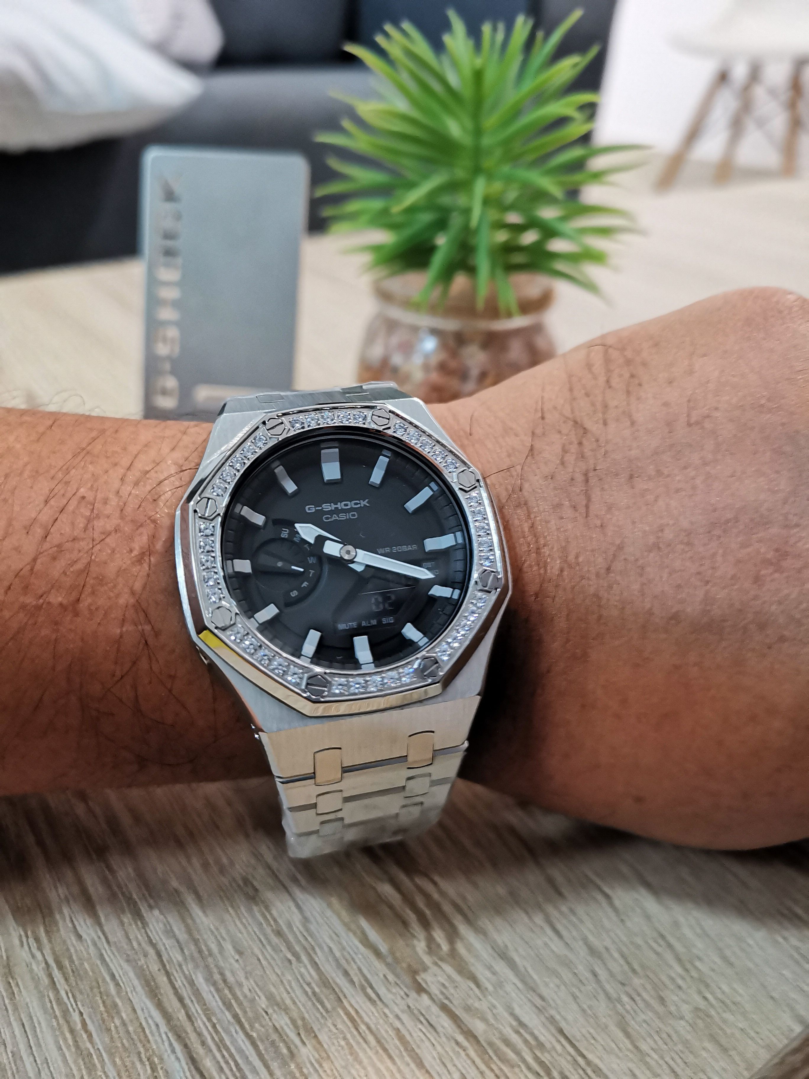 G Shock 💥QUICK SALES💥Gshock Casioak GA-2100 (Silver) Size ONE SIZE - 9 Thumbnail