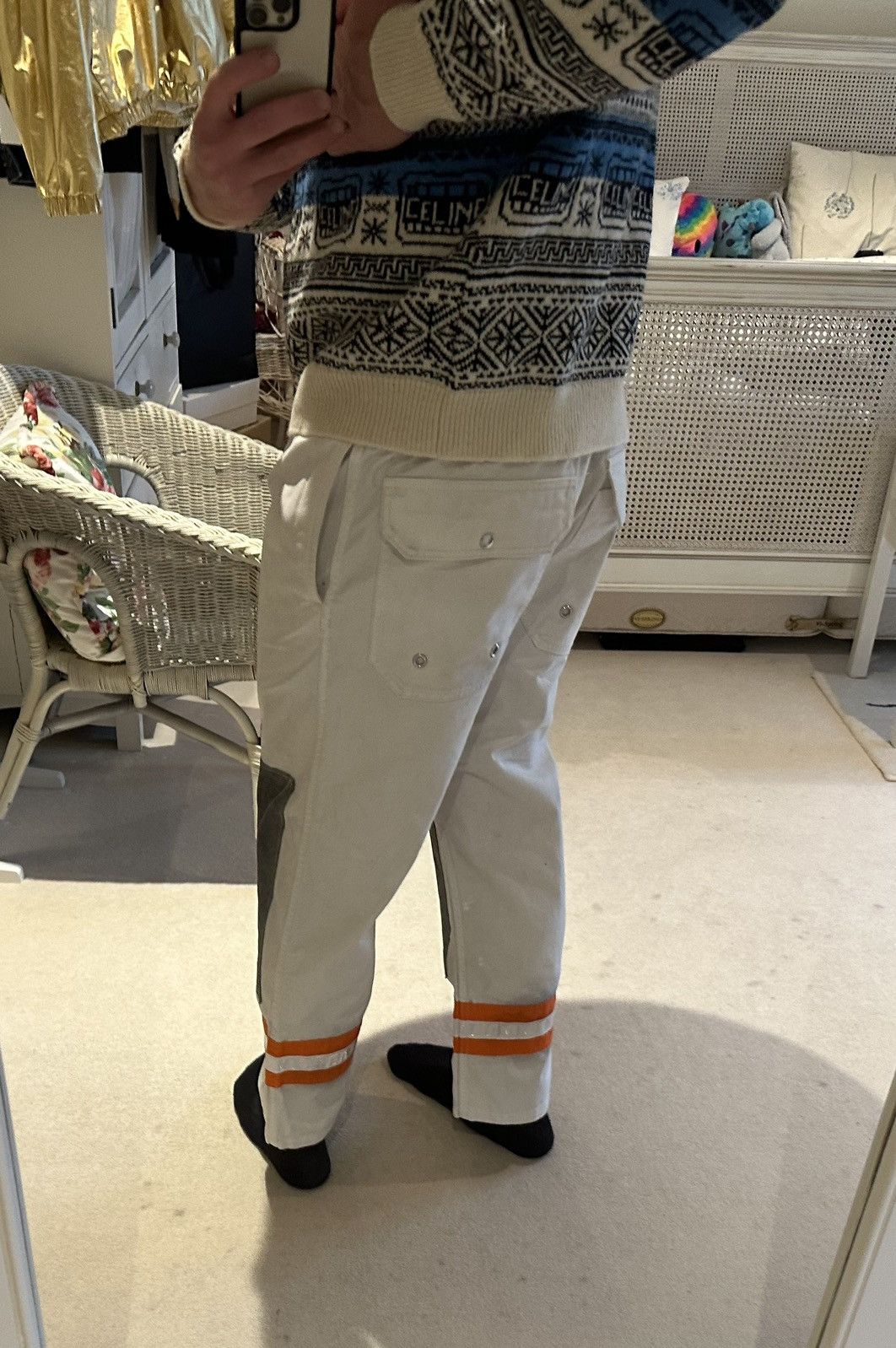 Calvin Klein 205W39NYC FW18 Calvin Klein 205w39nyc Raf Simon’s firefighter pants Size US 30 / EU 46 - 4 Thumbnail