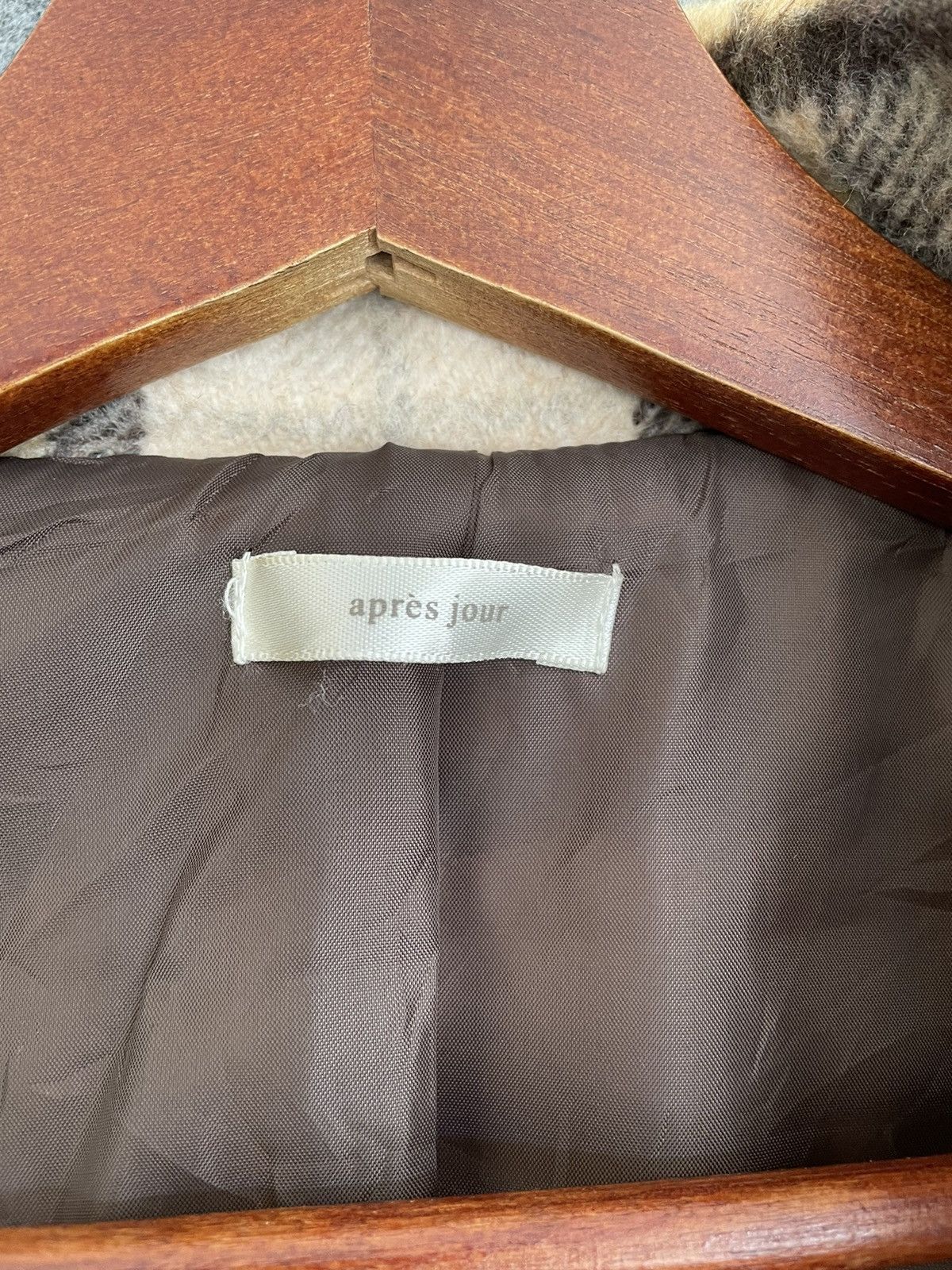 Flannel × Vintage APRES JOUR TARTAN JACKET Size US L / EU 52-54 / 3 - 6 Thumbnail